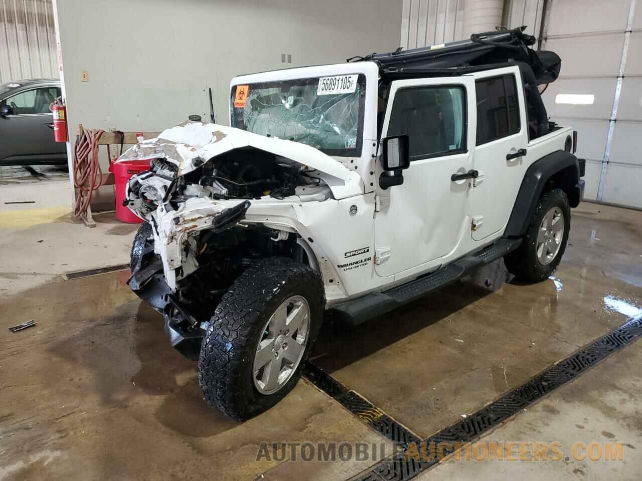 1C4BJWDG8GL179946 JEEP WRANGLER 2016