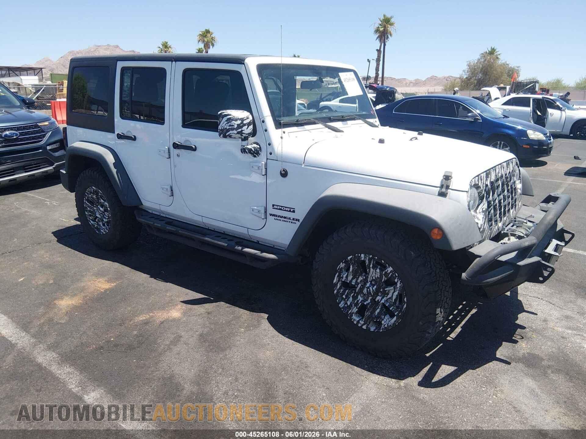 1C4BJWDGXGL188597 JEEP WRANGLER UNLIMITED 2016