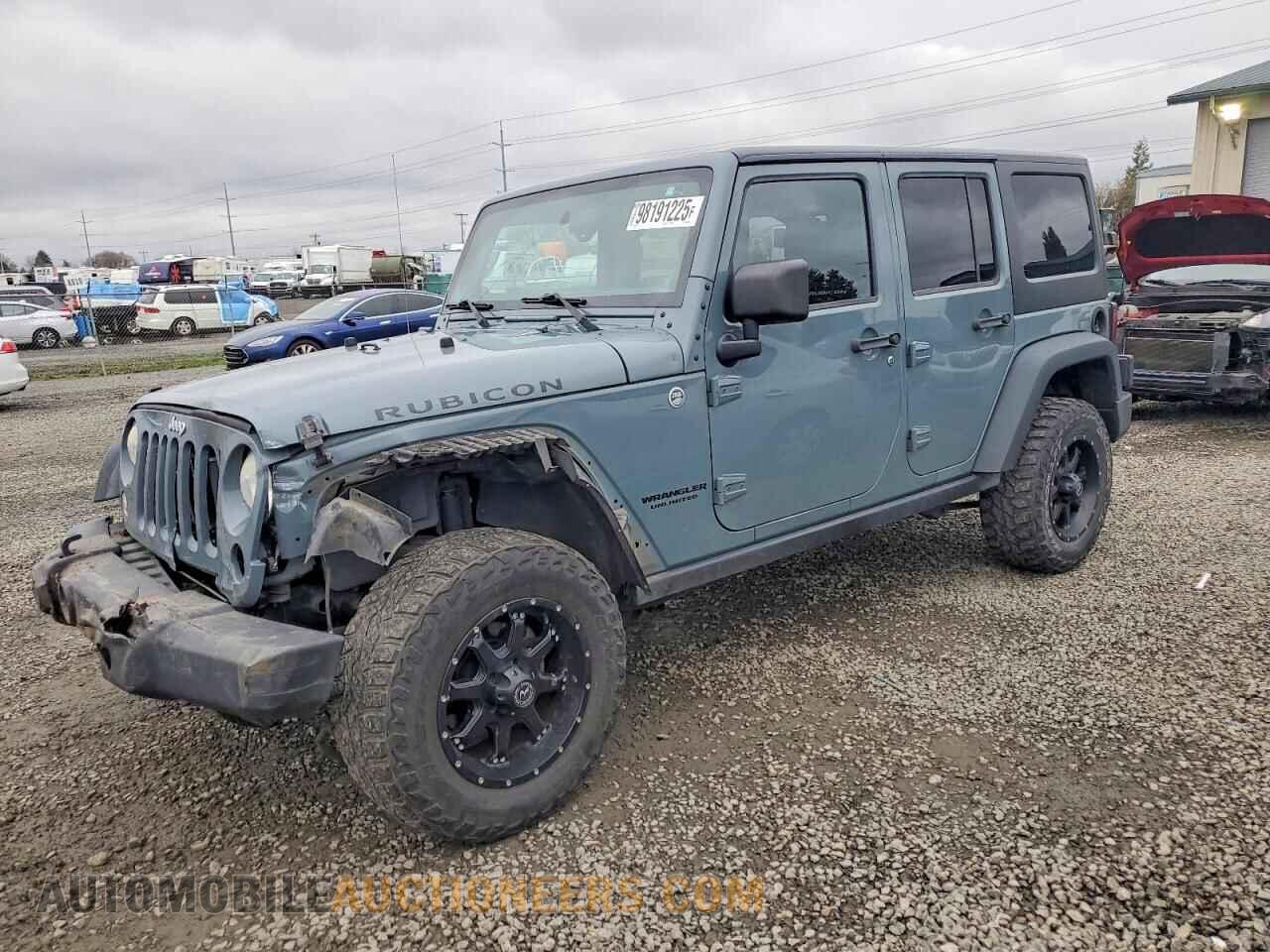 1C4BJWFG3EL166340 JEEP WRANGLER 2014