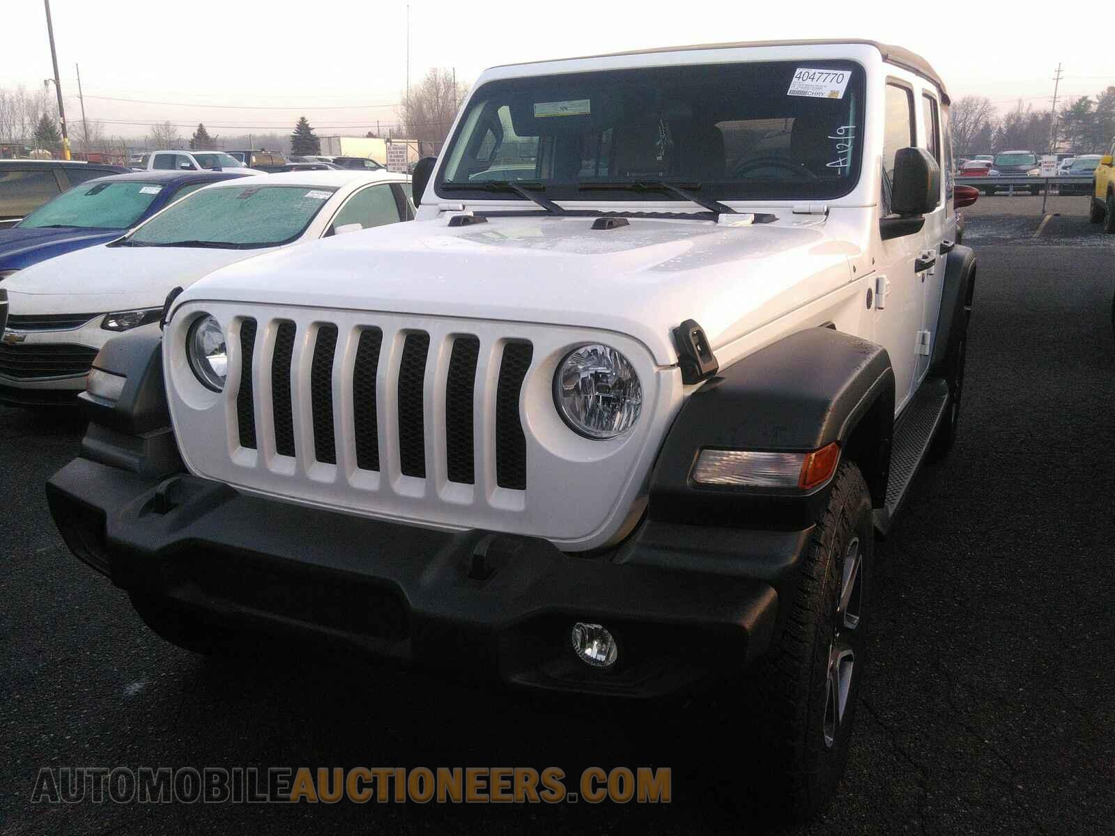 1C4HJXDN7LW158366 Jeep Wrangler Unlimited 2020