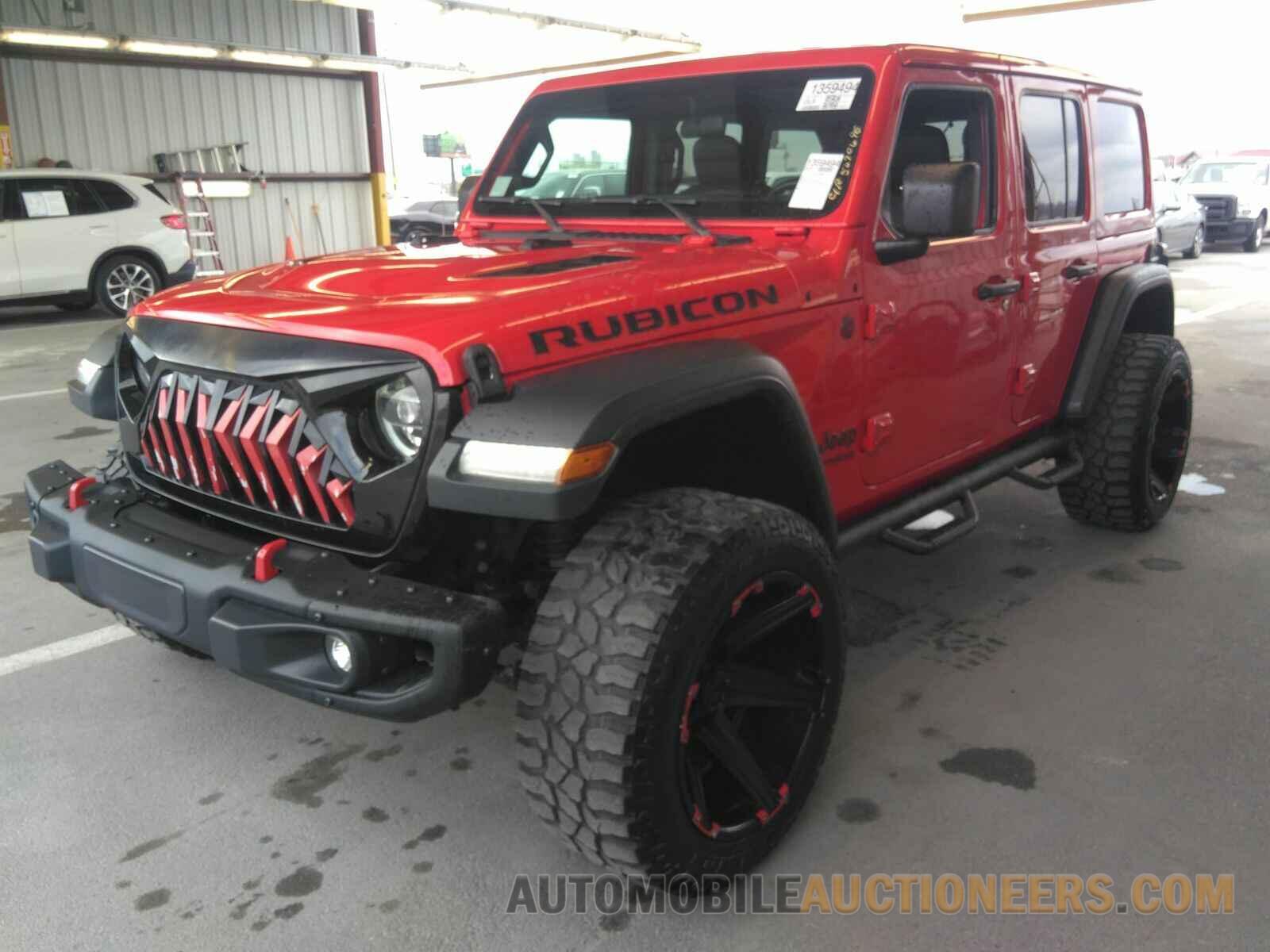 1C4HJXFN7LW224010 Jeep Wrangler Unlimited 2020