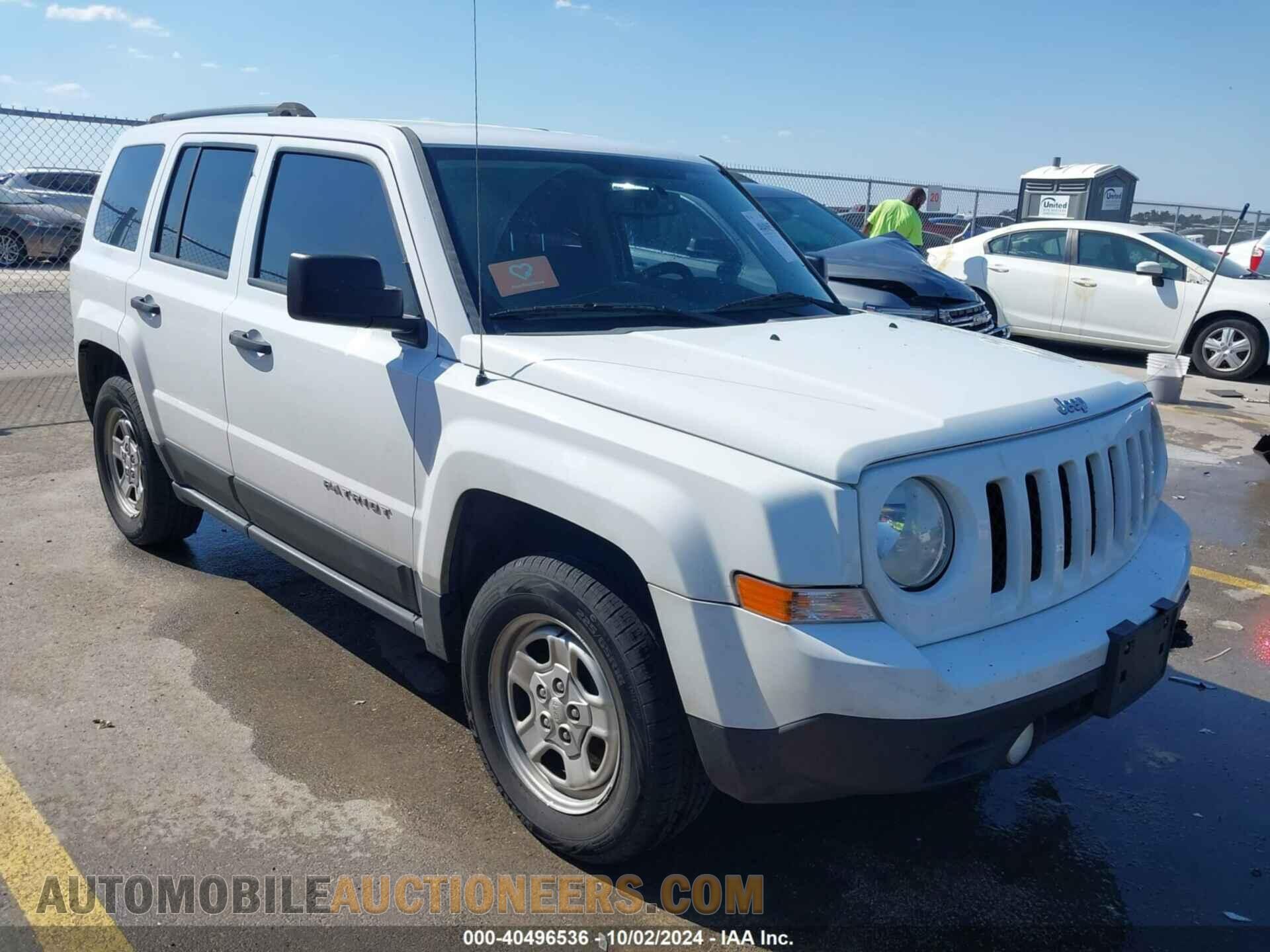 1C4NJPBA2GD628811 JEEP PATRIOT 2016