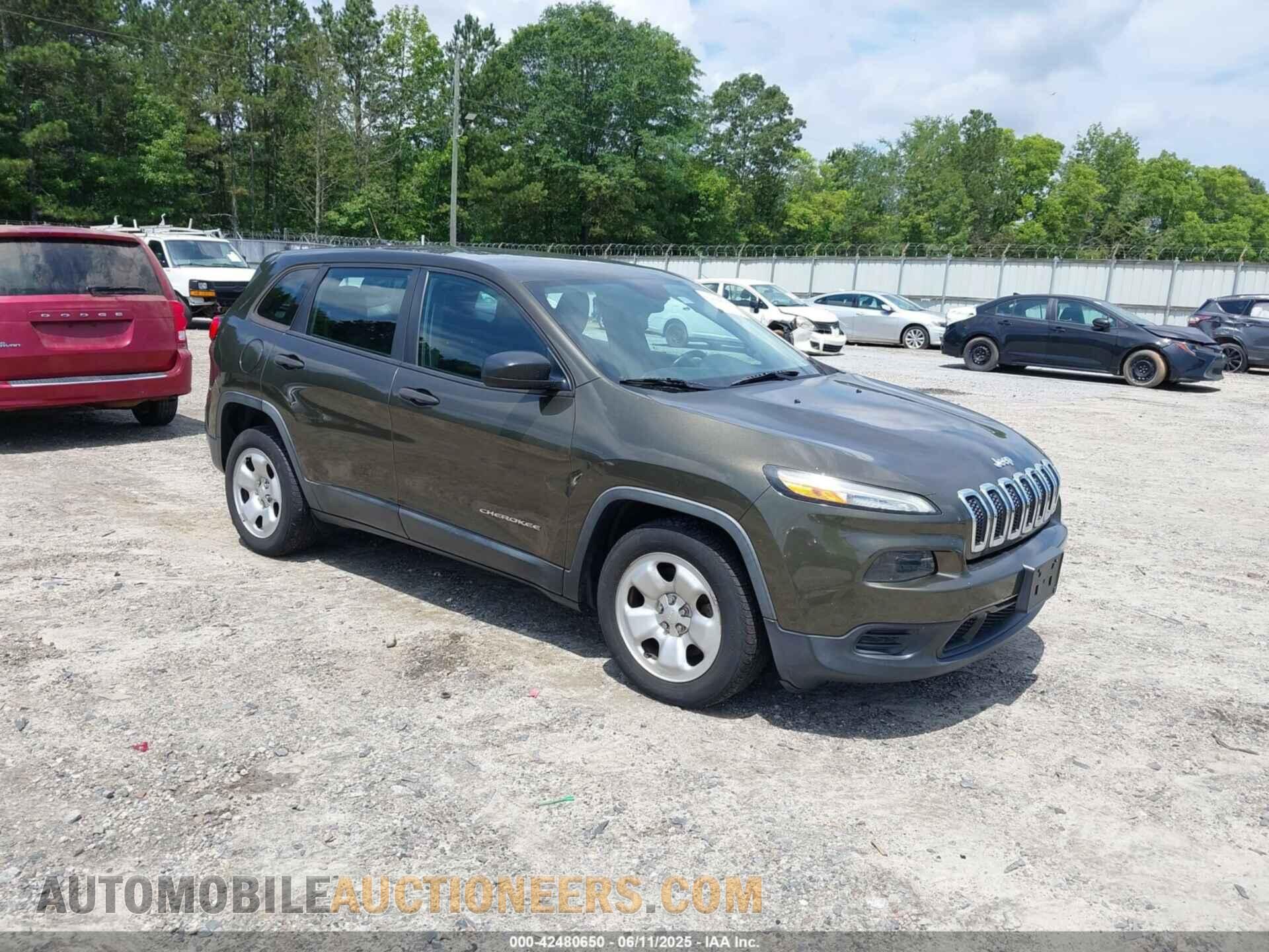 1C4PJLAB0FW660722 JEEP CHEROKEE 2015