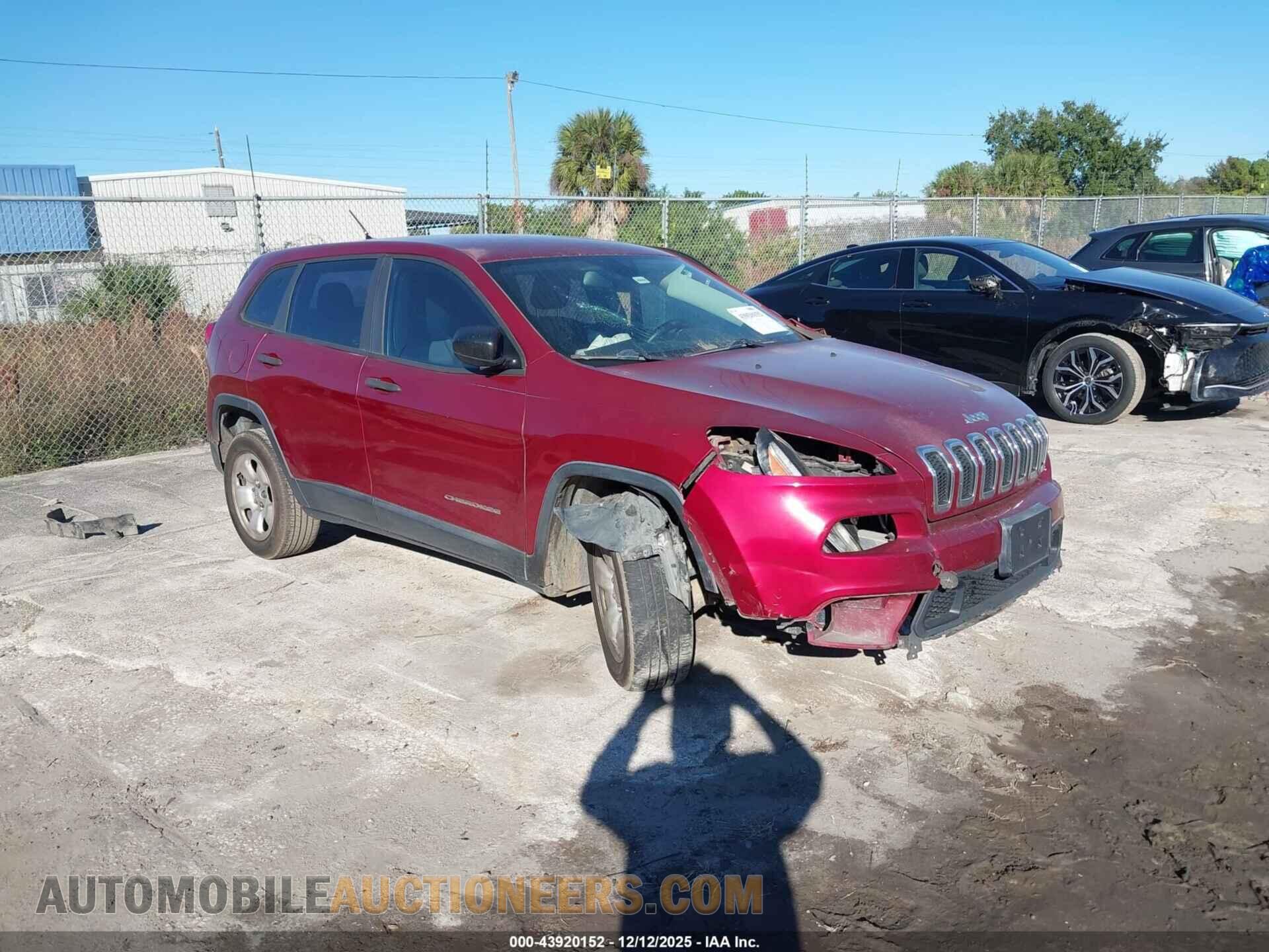 1C4PJLAB2EW262474 JEEP CHEROKEE 2014