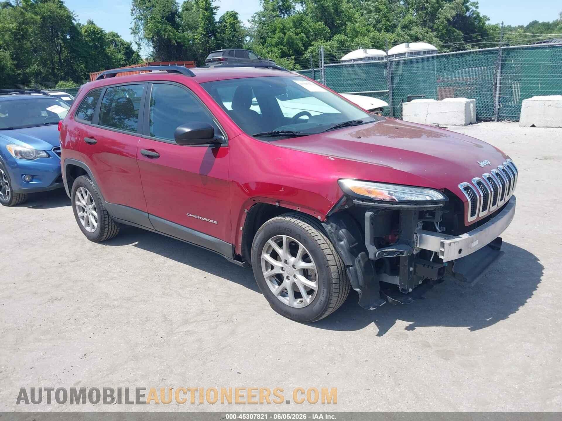 1C4PJLAB2FW700671 JEEP CHEROKEE 2015