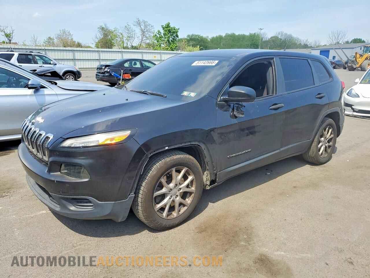 1C4PJLAB7EW112876 JEEP CHEROKEE 2014
