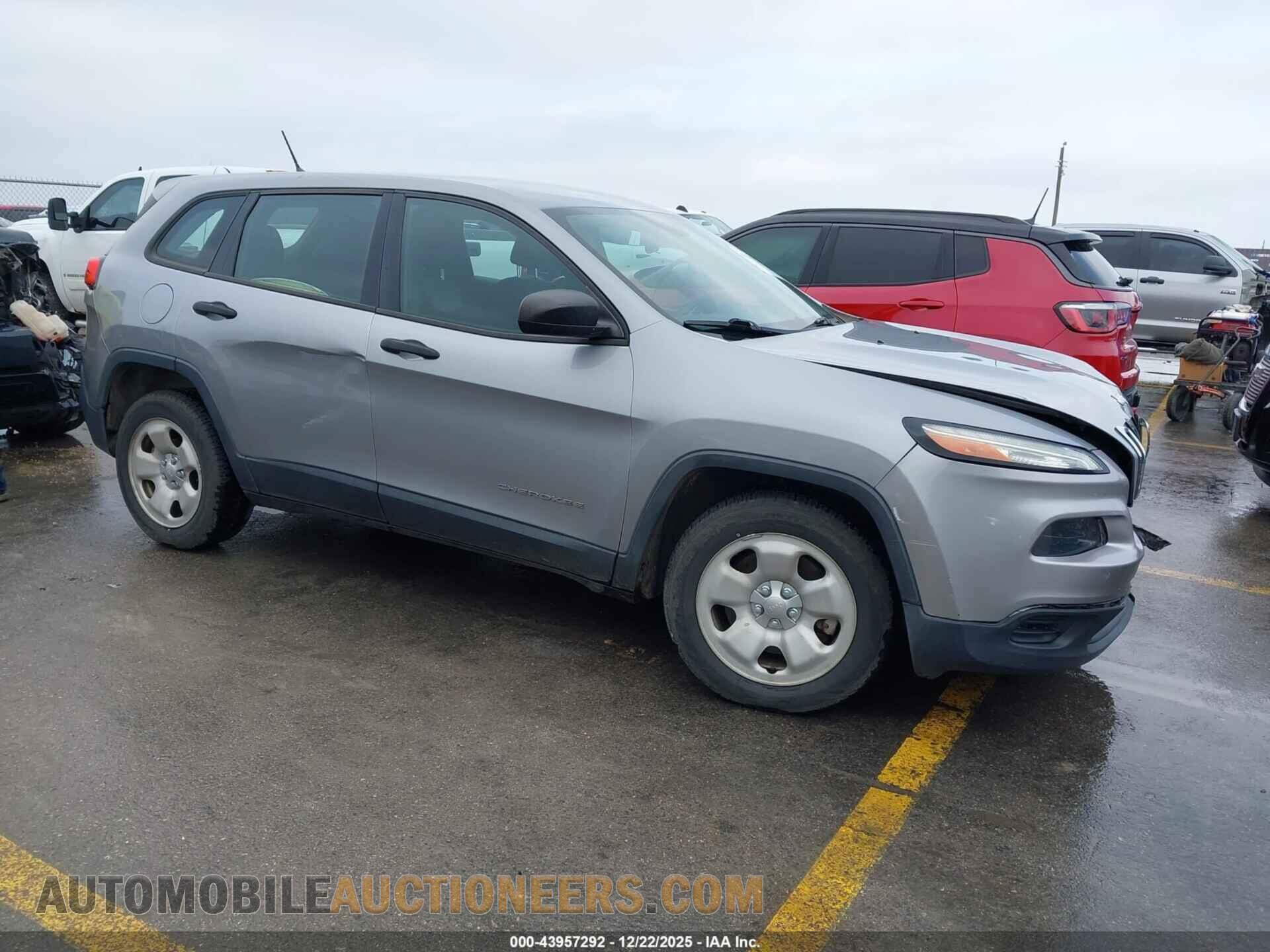 1C4PJLAB7EW123747 JEEP CHEROKEE 2014