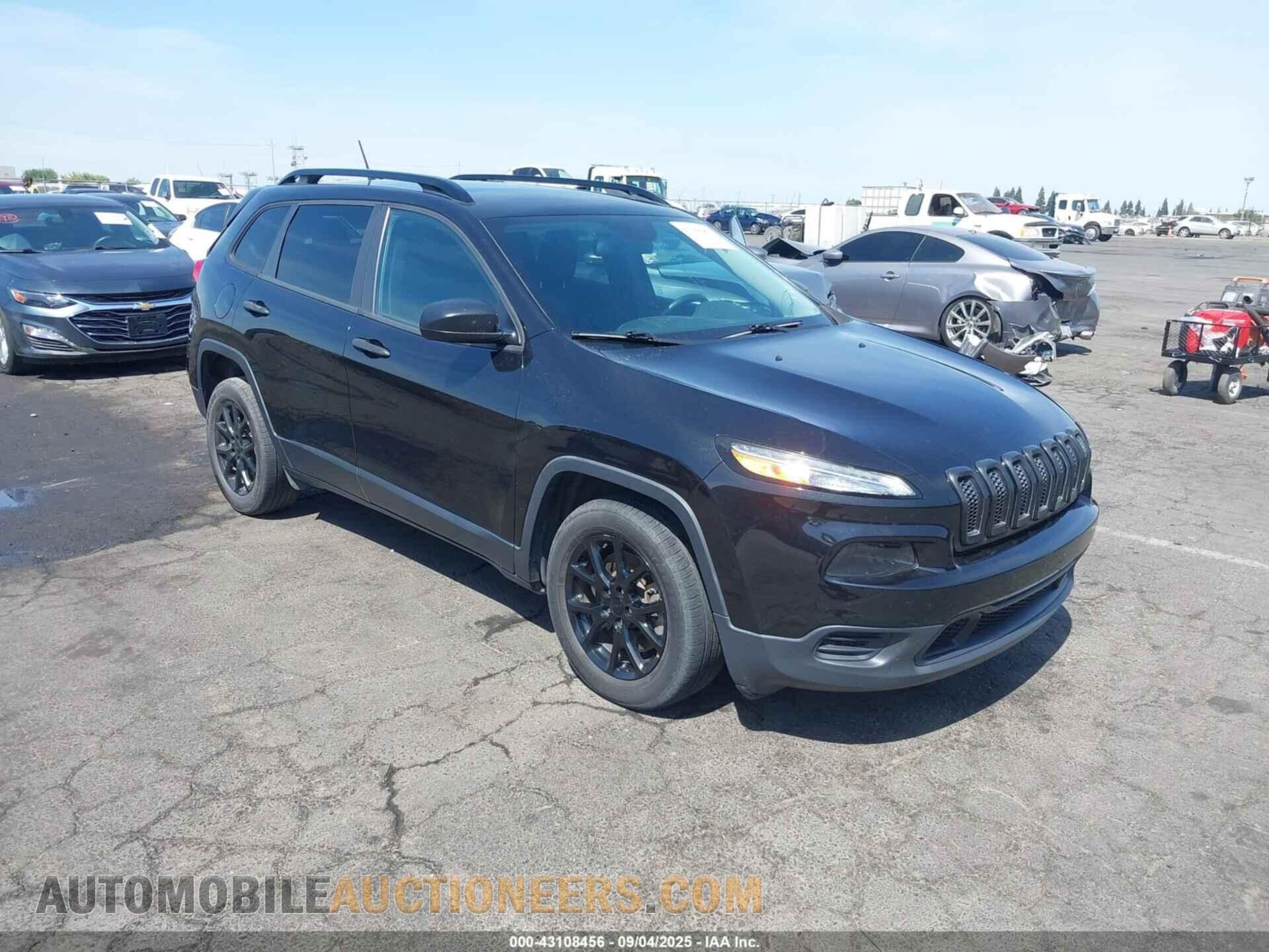 1C4PJLAB8GW355437 JEEP CHEROKEE 2016