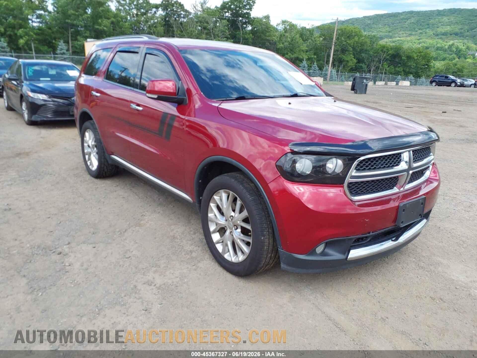 1C4RDJDG9DC540489 DODGE DURANGO 2013