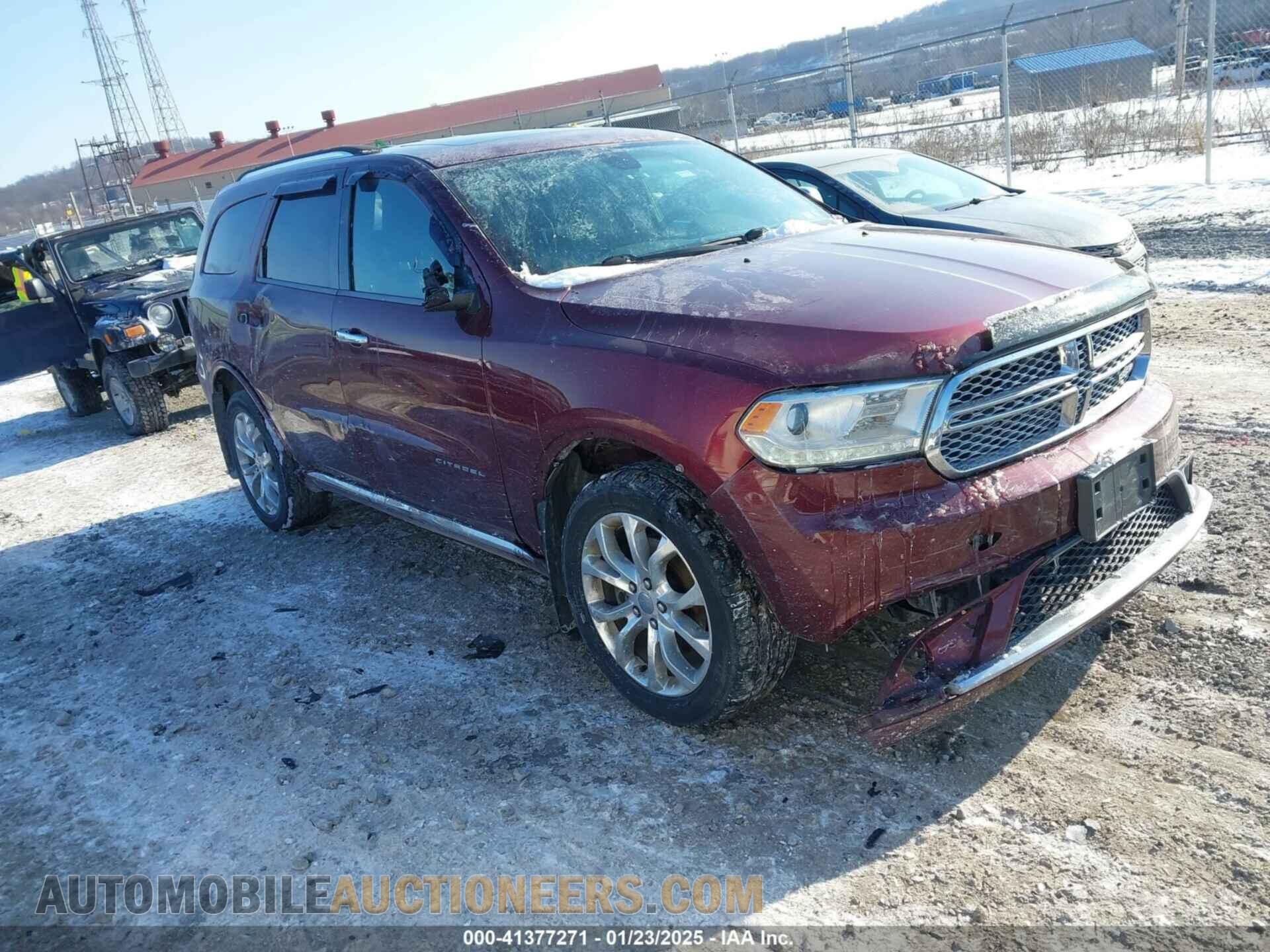 1C4RDJEG7GC347311 DODGE DURANGO 2016