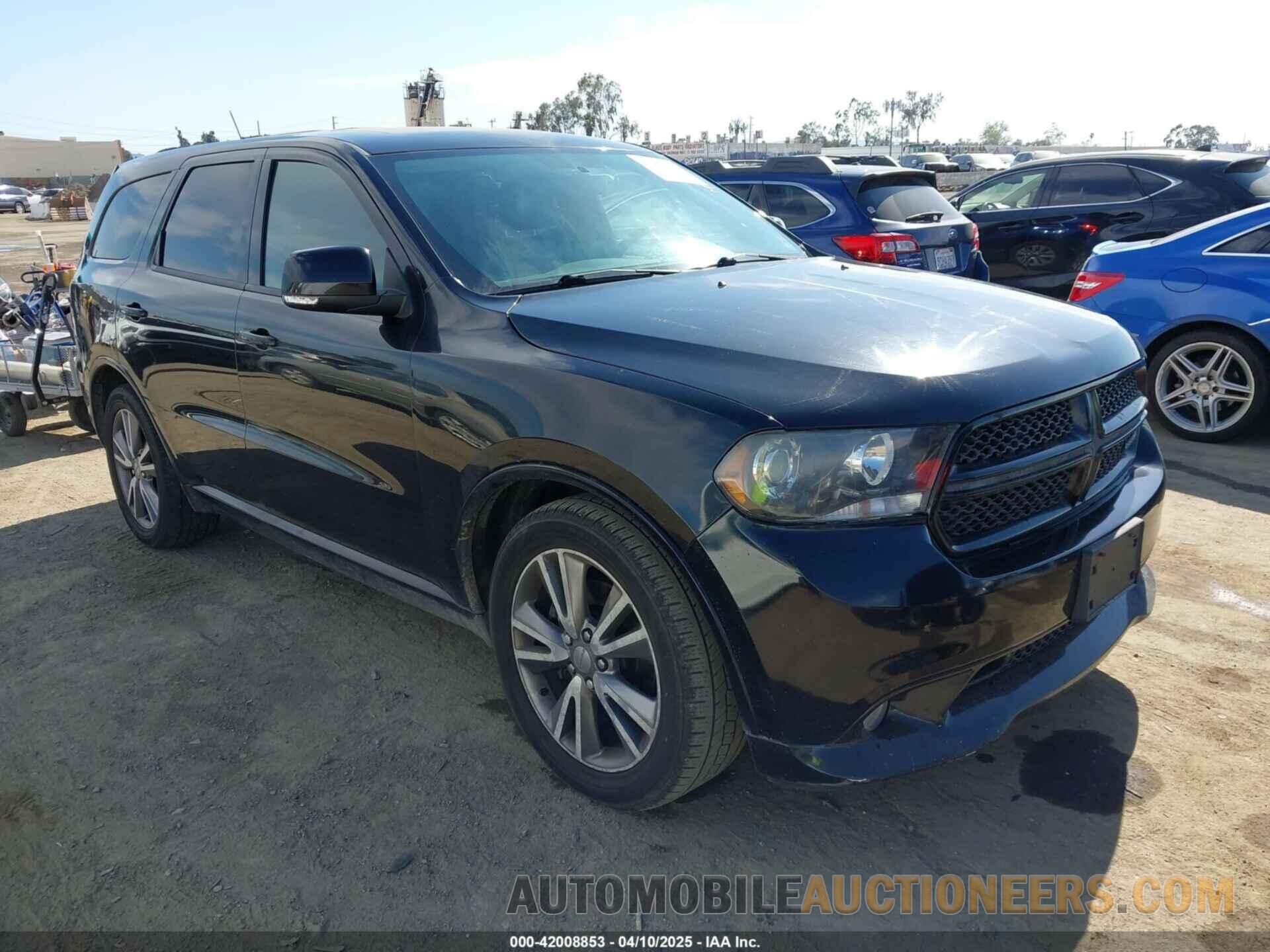 1C4SDHCT2DC530301 DODGE DURANGO 2013