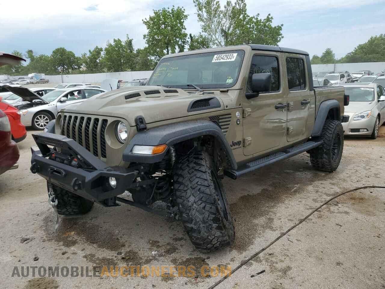 1C6HJTAG0LL166364 JEEP GLADIATOR 2020