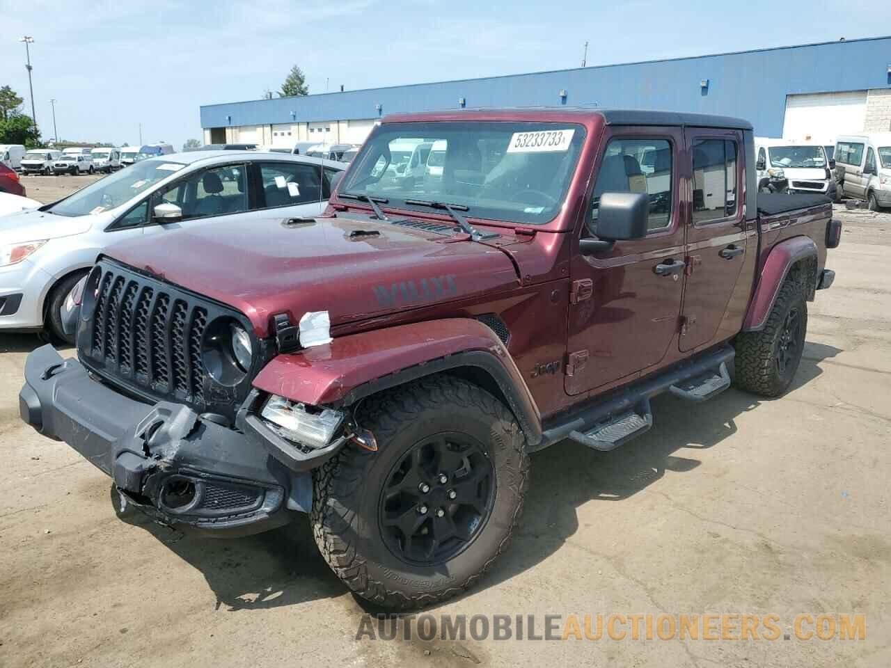 1C6HJTAGXML557975 JEEP GLADIATOR 2021