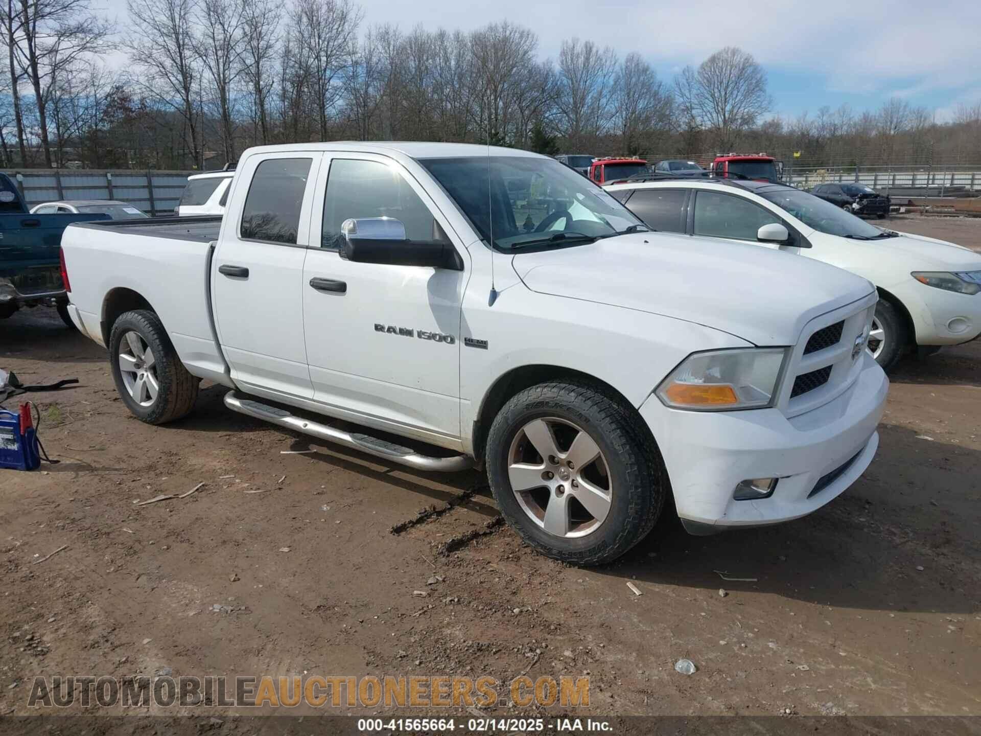 1C6RD6FTXCS156708 RAM 1500 2012