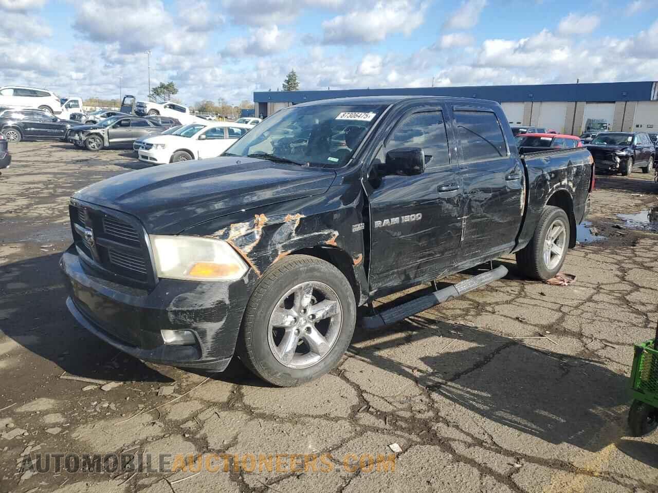 1C6RD7MT7CS258377 DODGE RAM 1500 2012