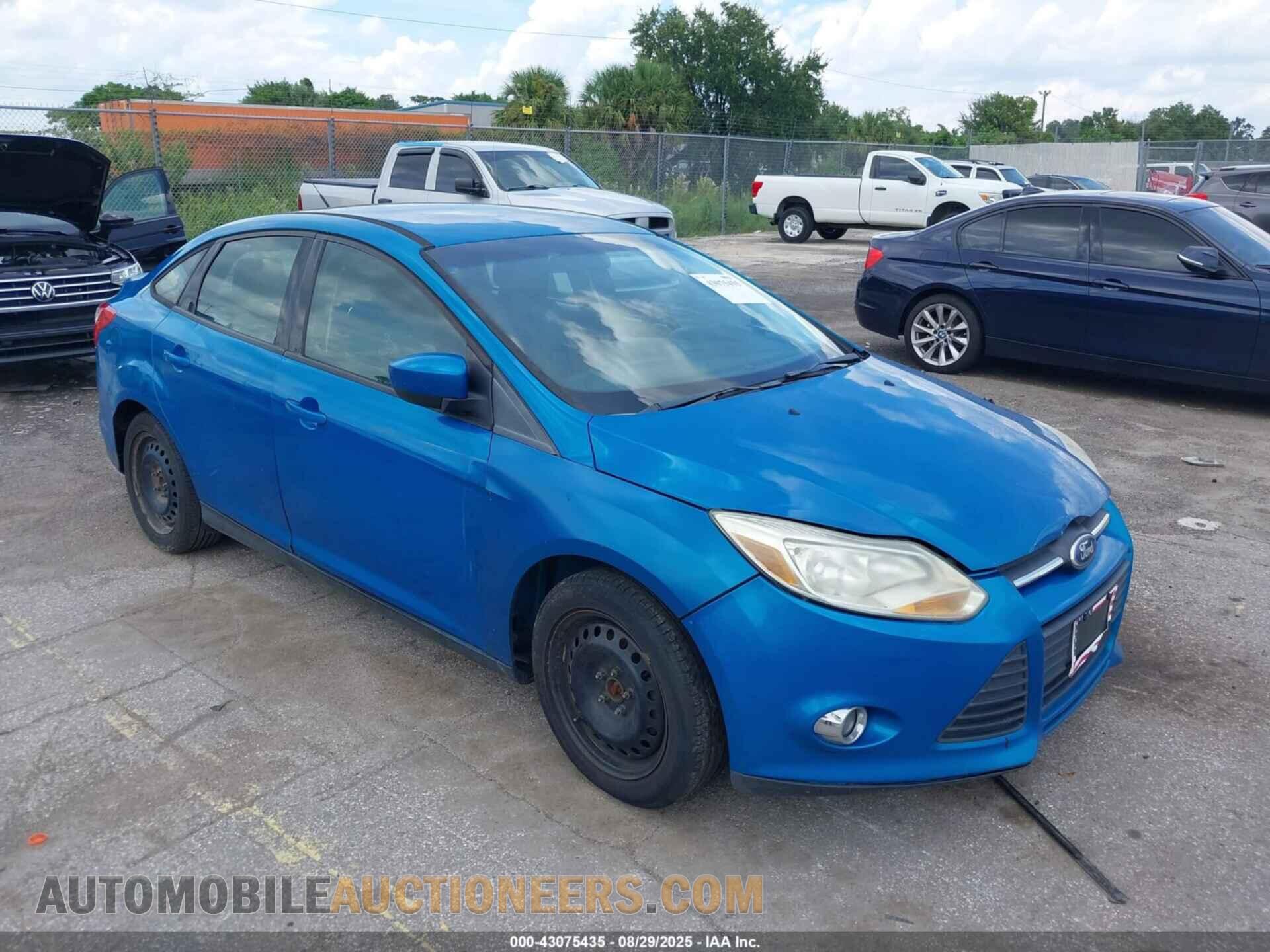 1FAHP3F25CL242574 FORD FOCUS 2012