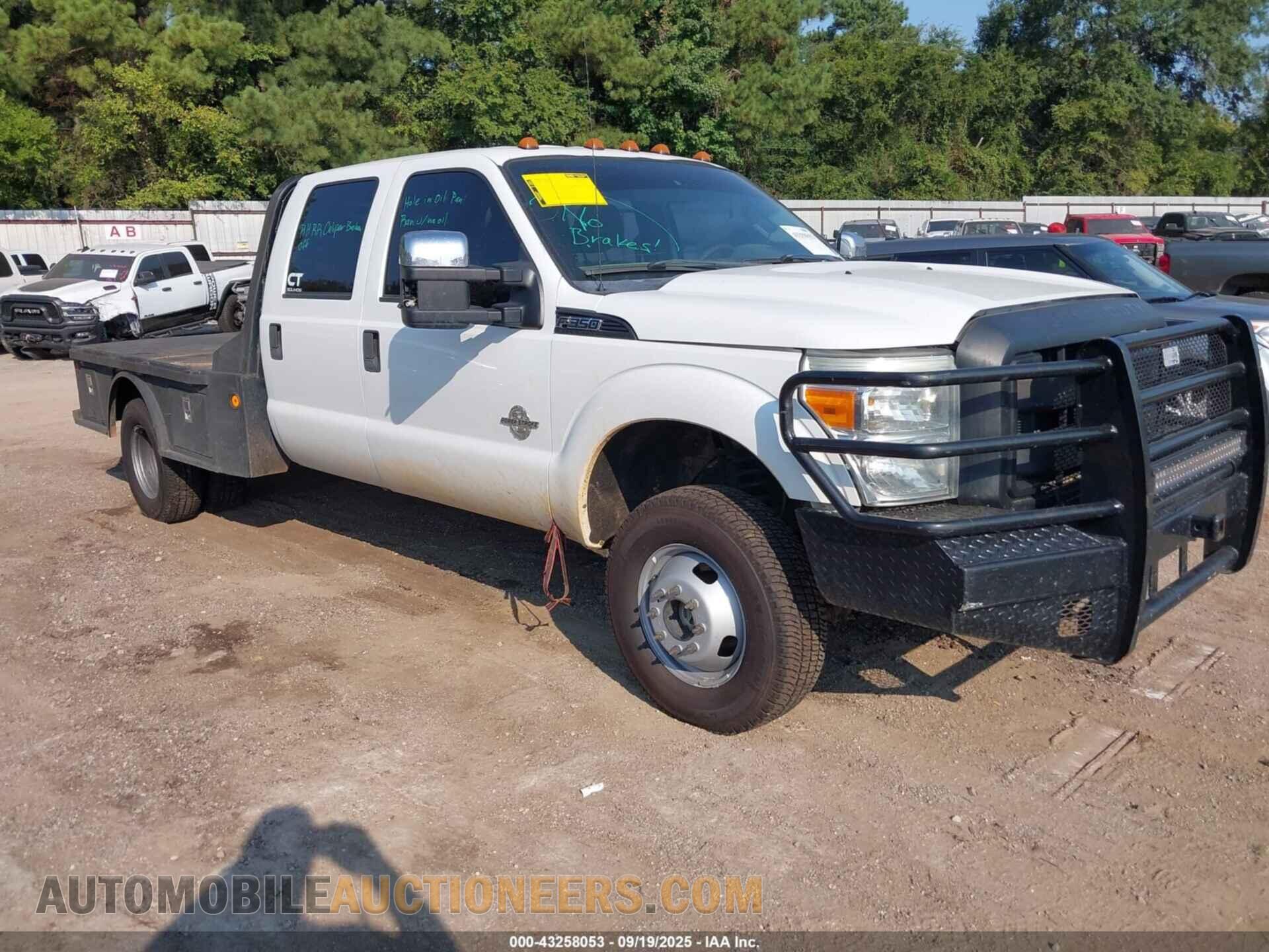 1FD8W3HT9BED06570 FORD F-350 CHASSIS 2011