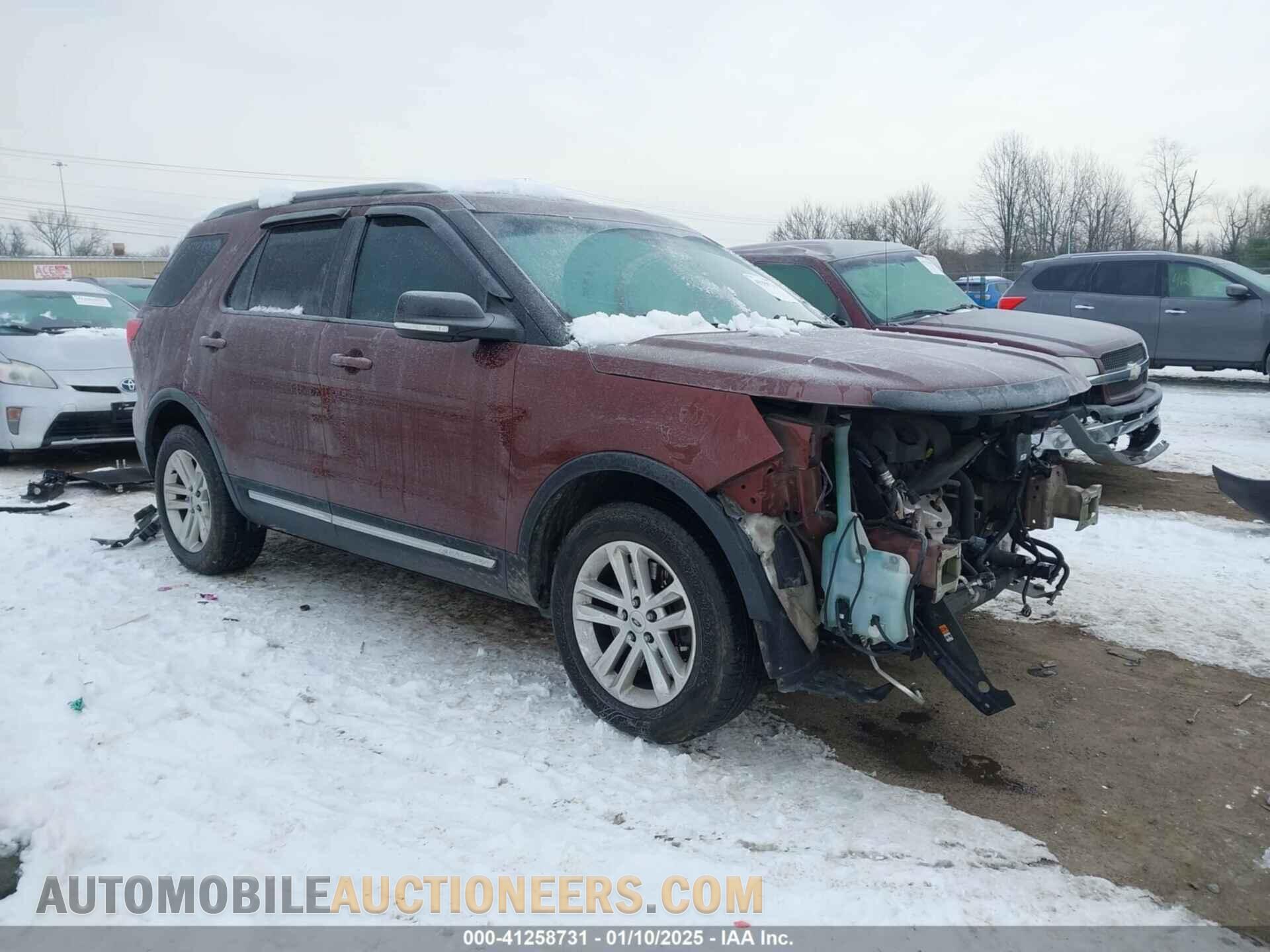 1FM5K7D87GGB09576 FORD EXPLORER 2016