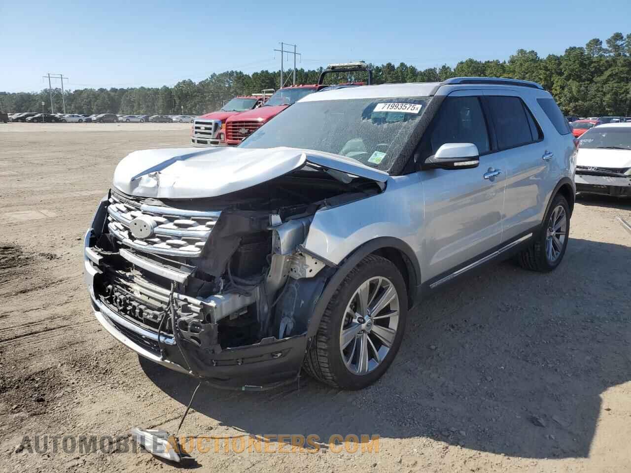 1FM5K7F86JGA43607 FORD EXPLORER 2018