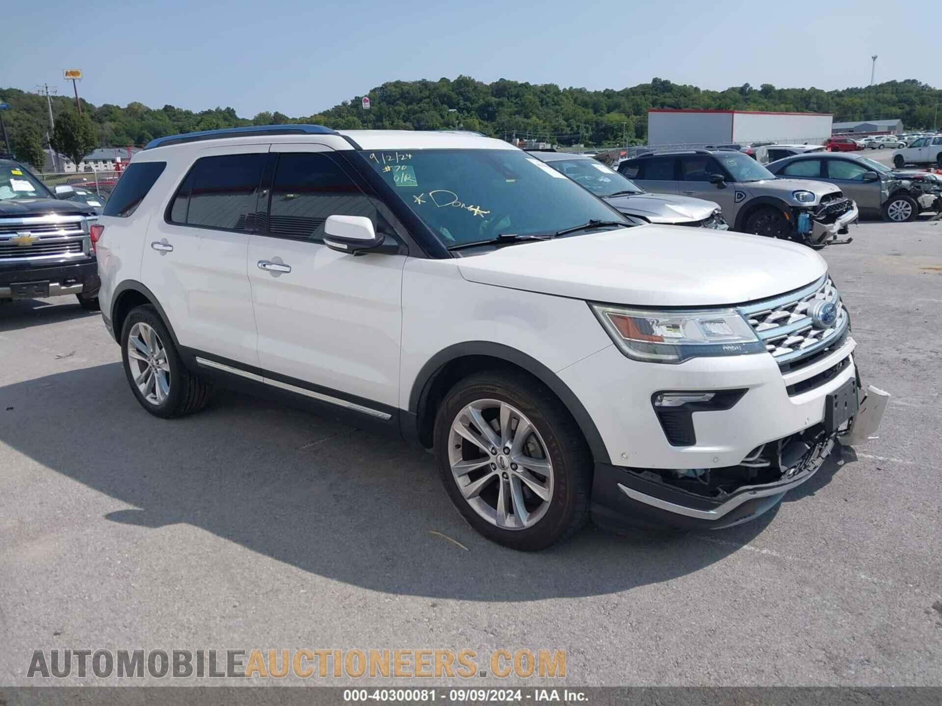 1FM5K7FH4JGC63473 FORD EXPLORER 2018