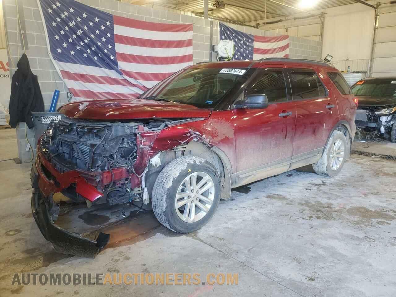 1FM5K8BH2HGC21552 FORD EXPLORER 2017