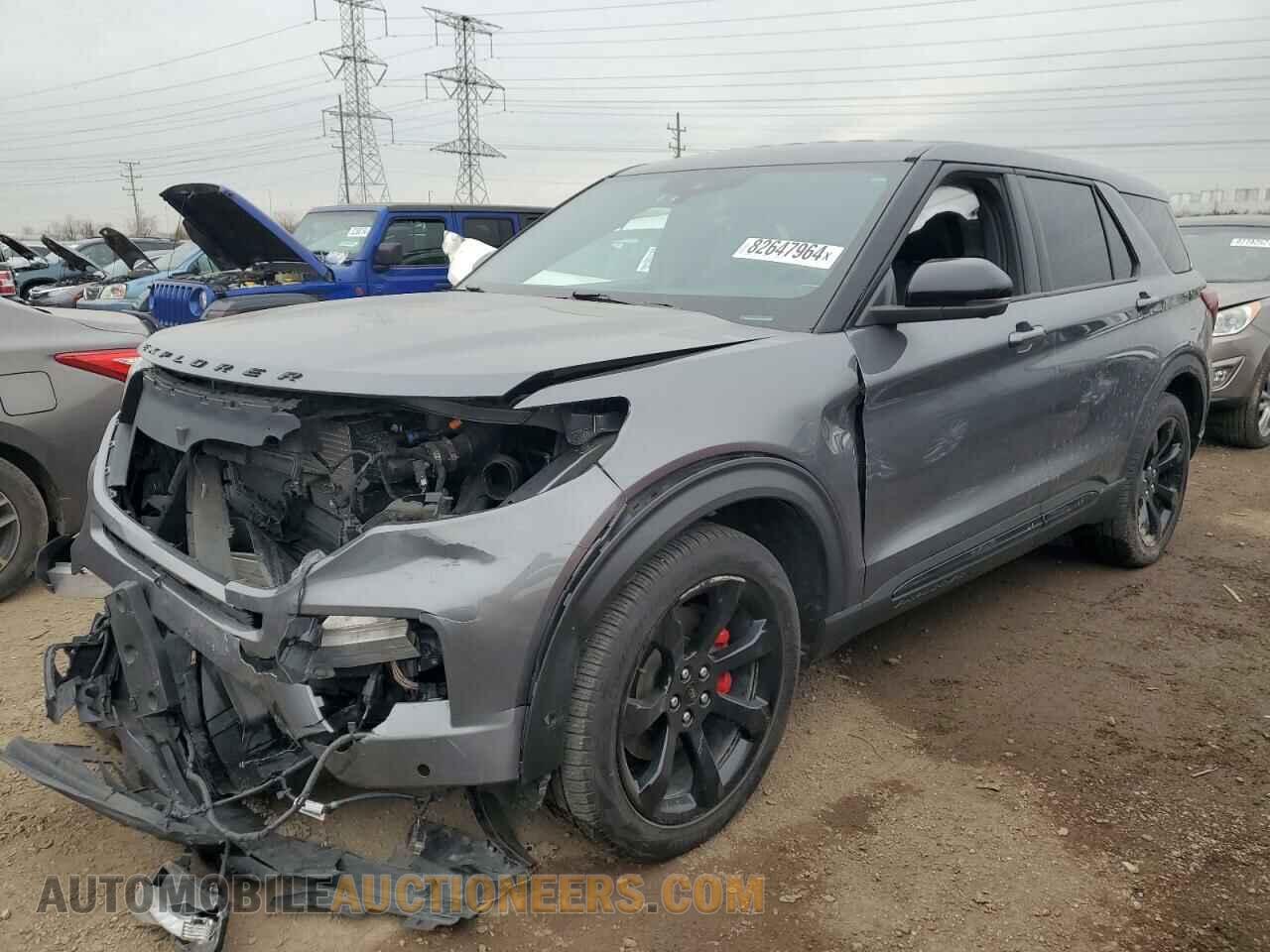 1FM5K8GCXMGC12752 FORD EXPLORER 2021
