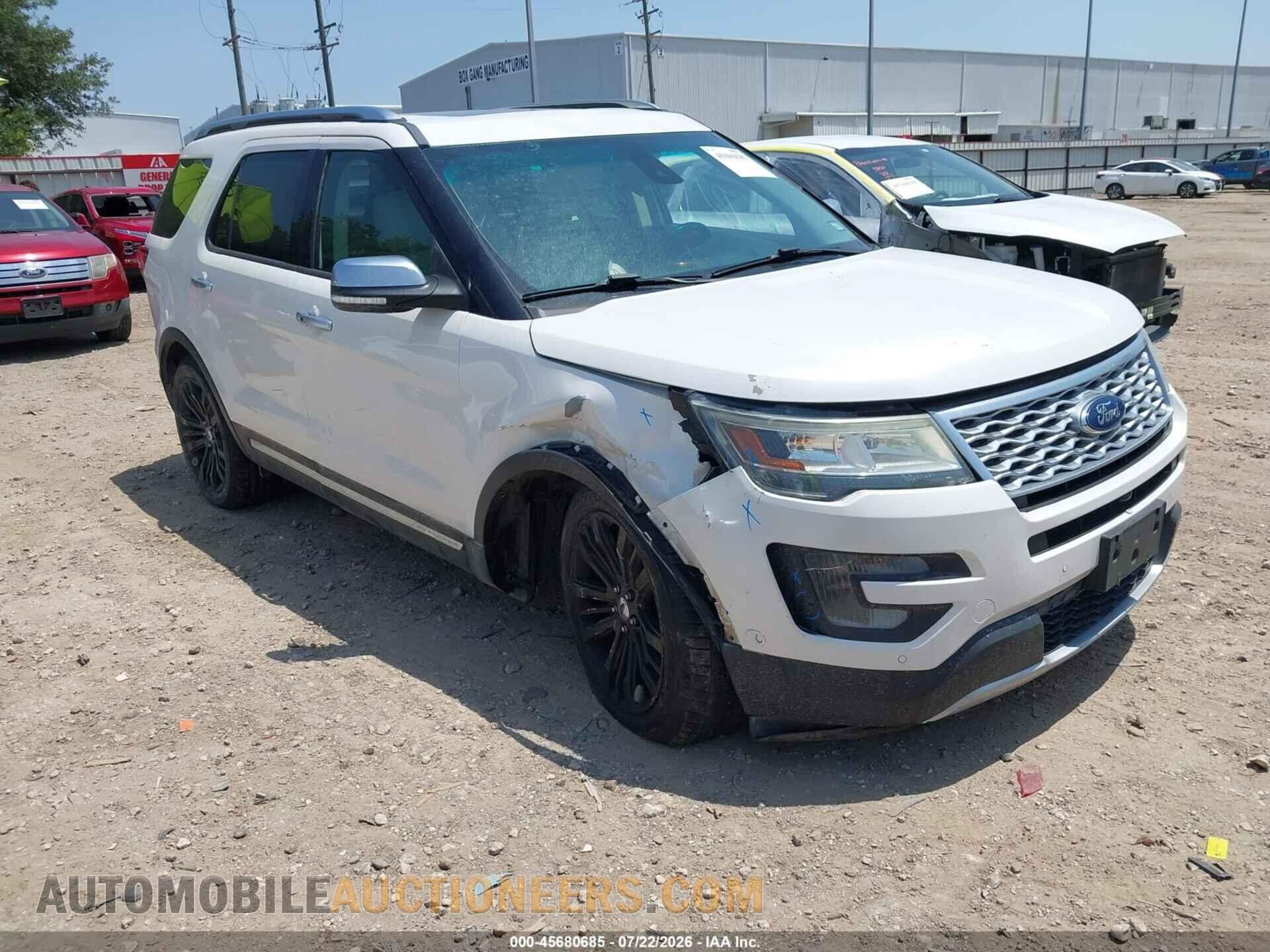 1FM5K8HT3HGA01607 FORD EXPLORER 2017