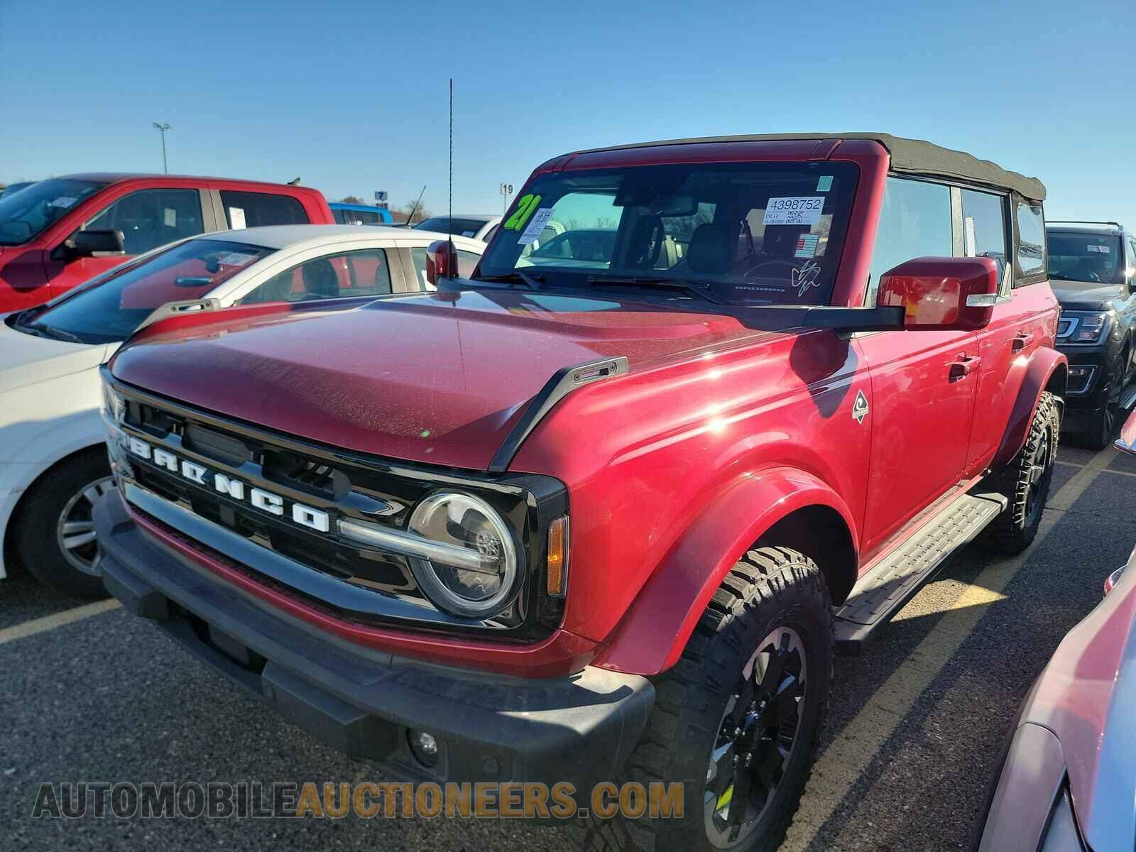 1FMEE5DP6MLA80383 Ford Bronco 2021