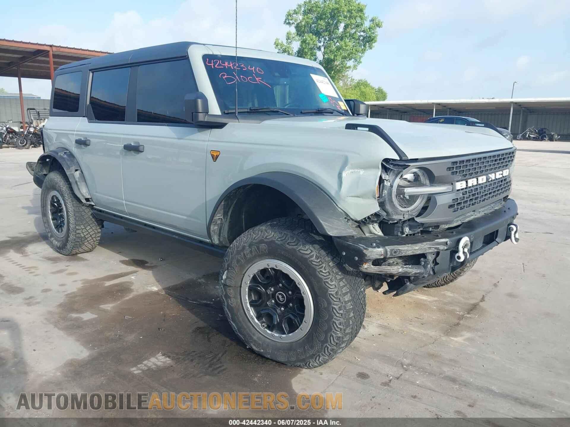 1FMEE5DP6NLA74231 FORD BRONCO 2022