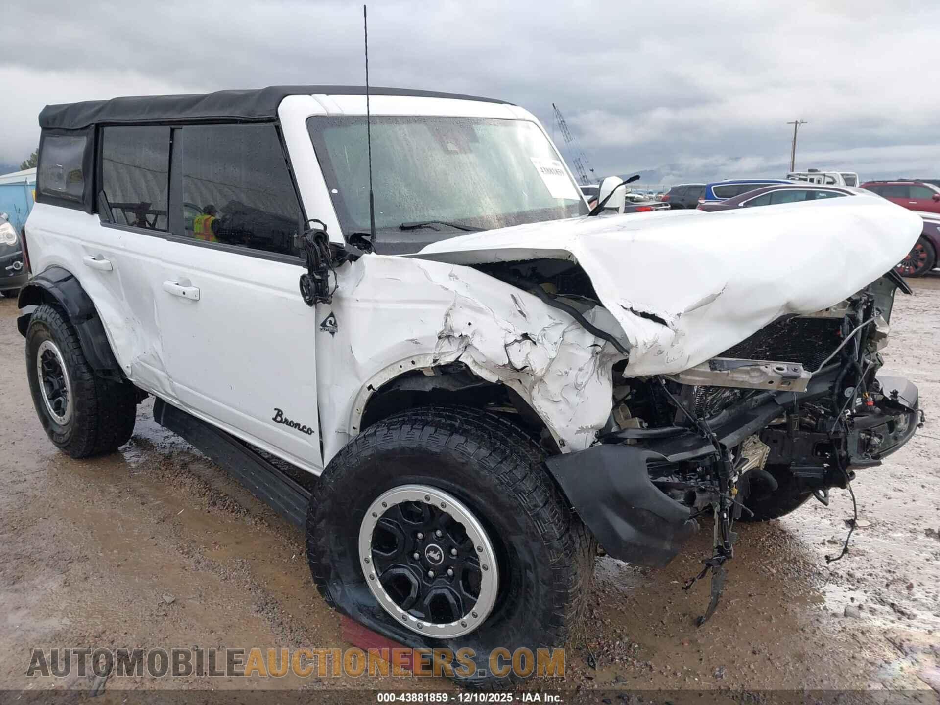 1FMEE5DPXMLB05222 FORD BRONCO 2021