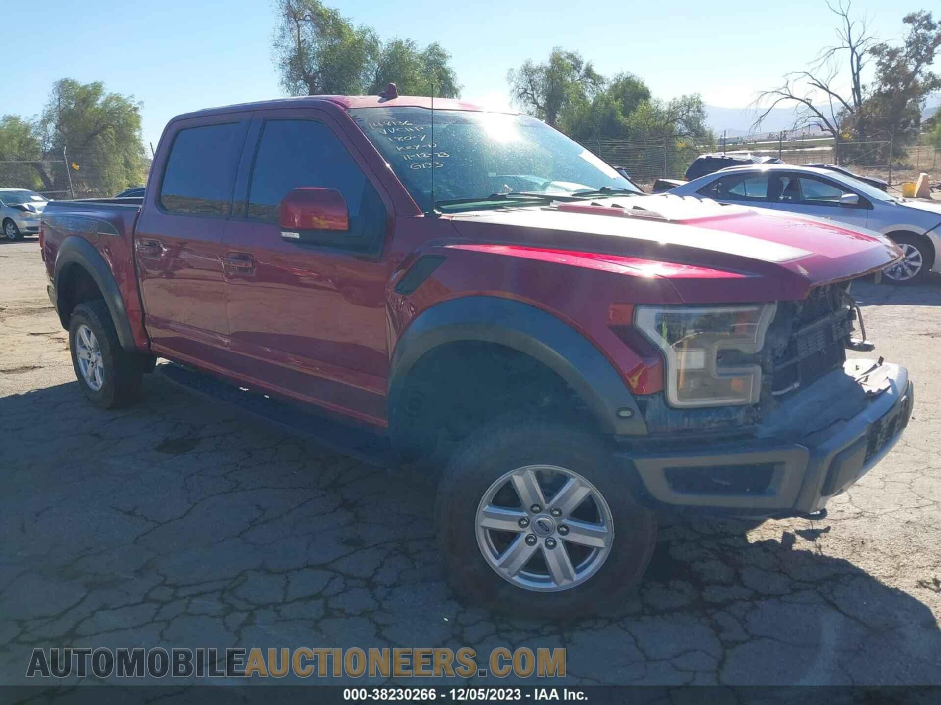1FTFW1RGXKFB16708 FORD F-150 2019