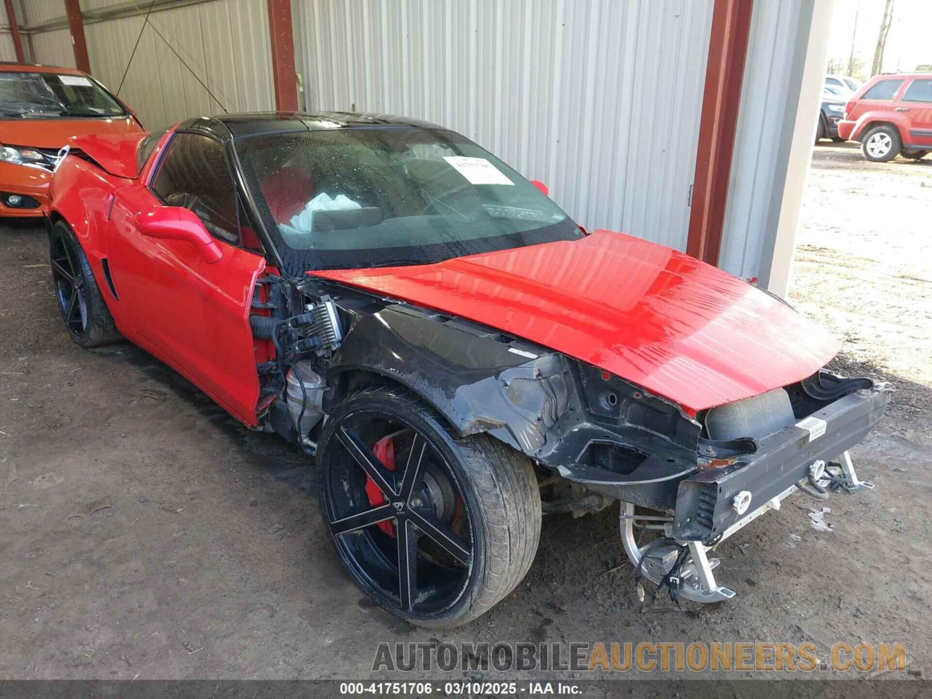 1G1YP2DW8B5103741 CHEVROLET CORVETTE 2011