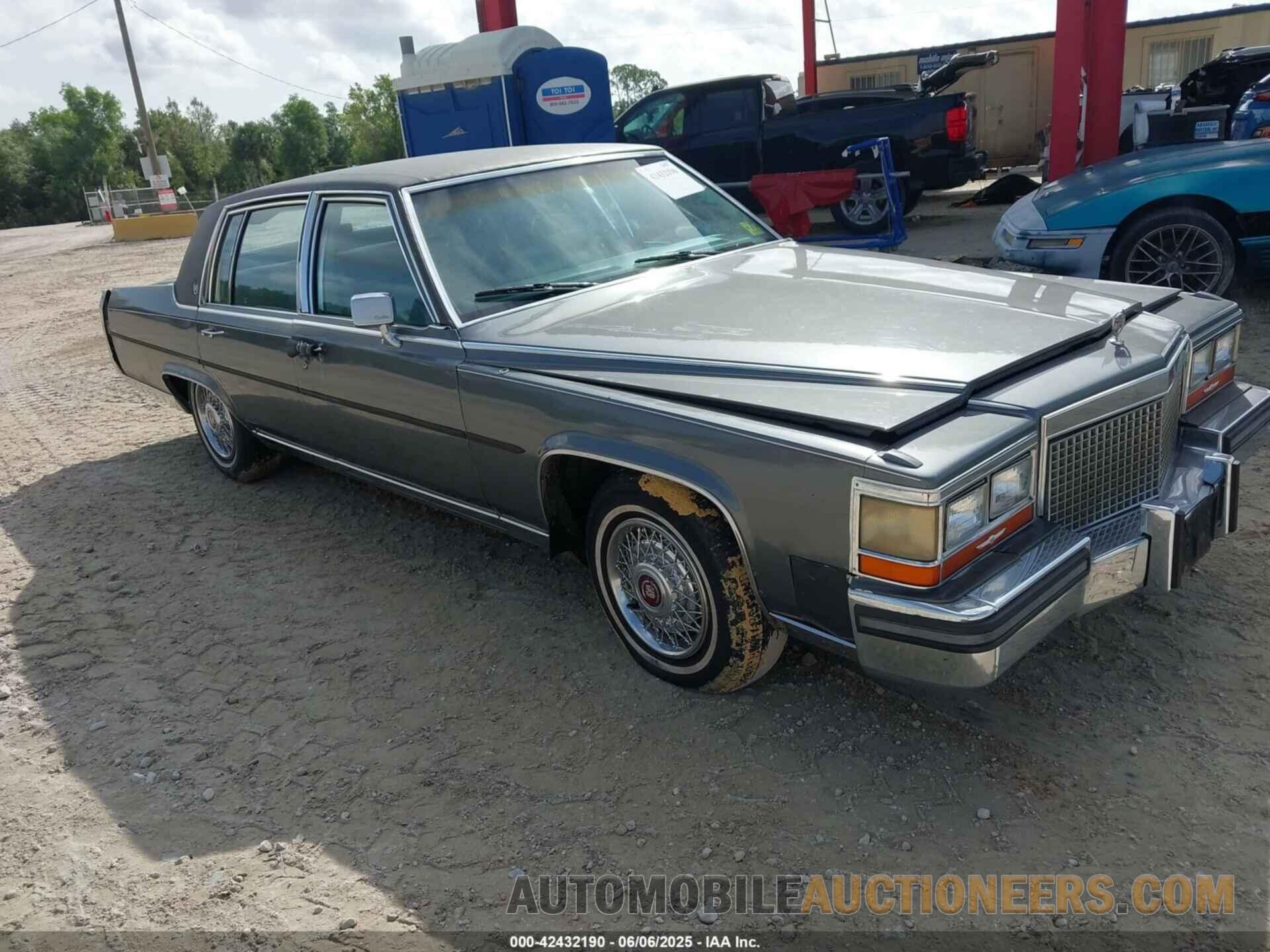 1G6DW51Y4H9749170 CADILLAC BROUGHAM 1987