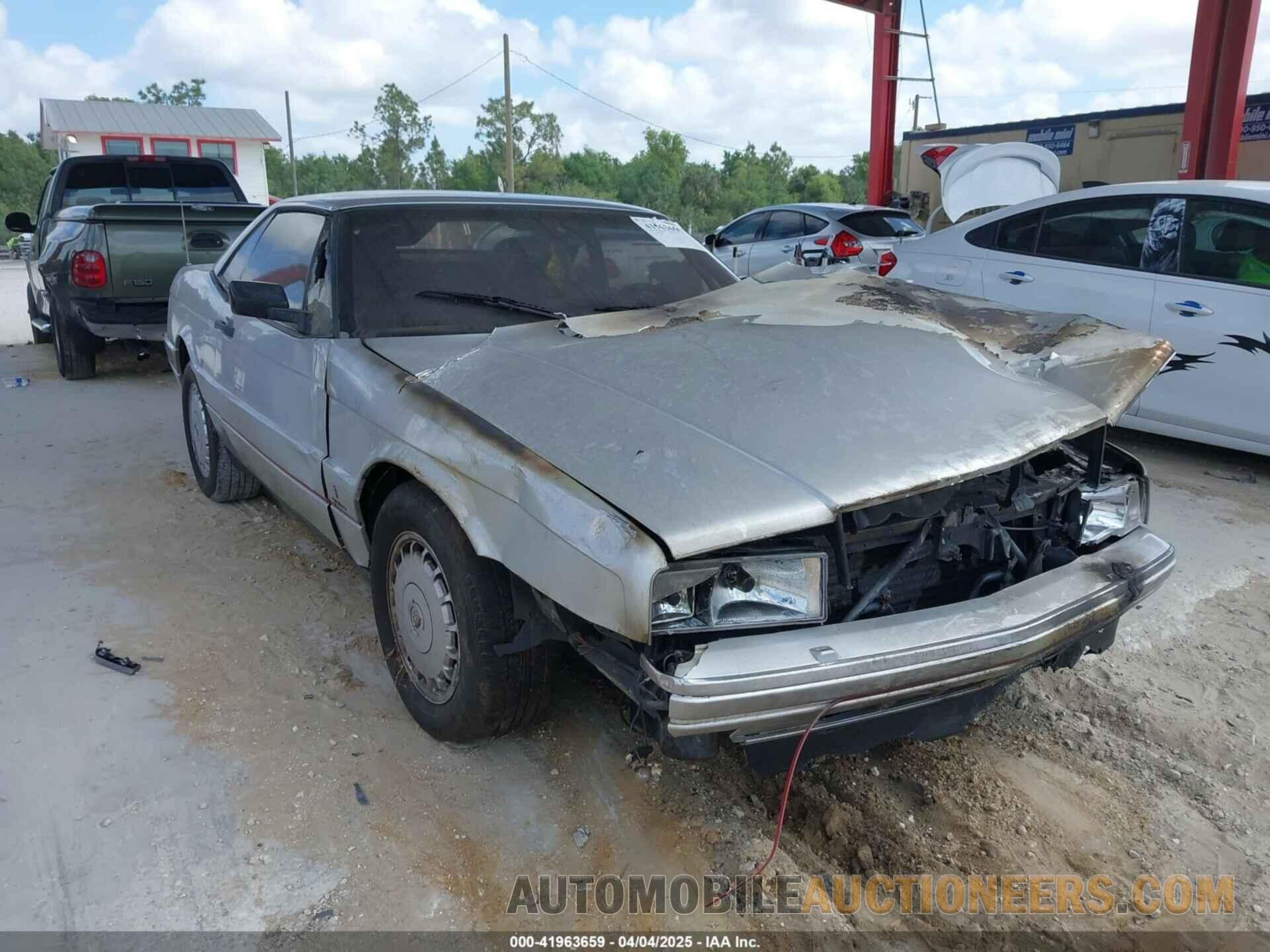 1G6VR3173HU100979 CADILLAC ALLANTE 1987