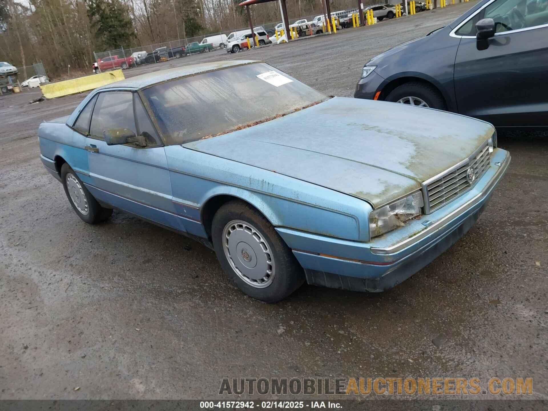 1G6VR3183KU101064 CADILLAC ALLANTE 1989