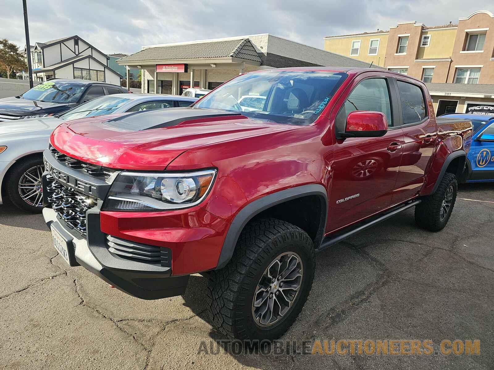 1GCGTEEN3M1112153 Chevrolet Colorado 2021
