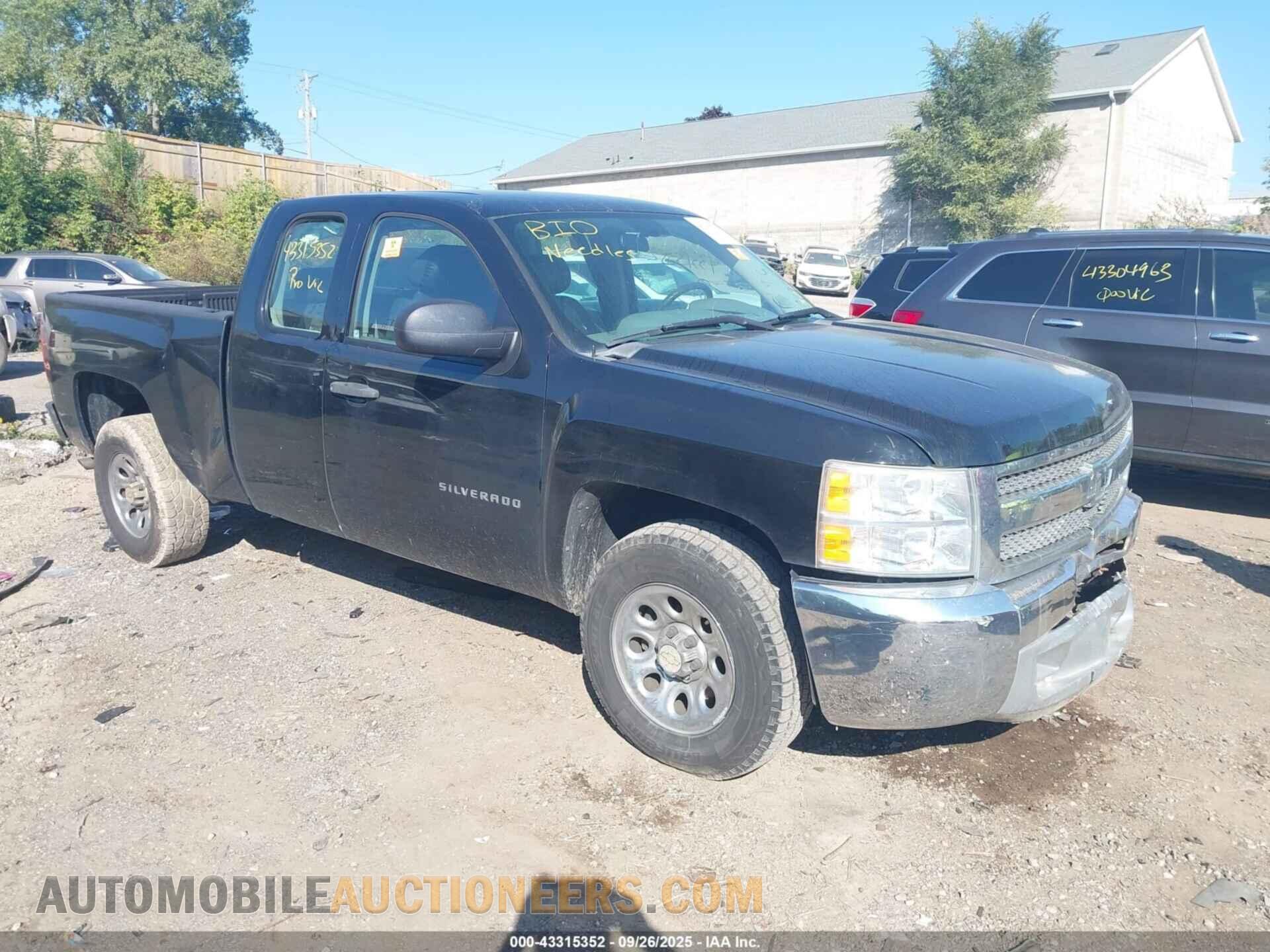 1GCRCPEX4CZ345366 CHEVROLET SILVERADO 1500 2012