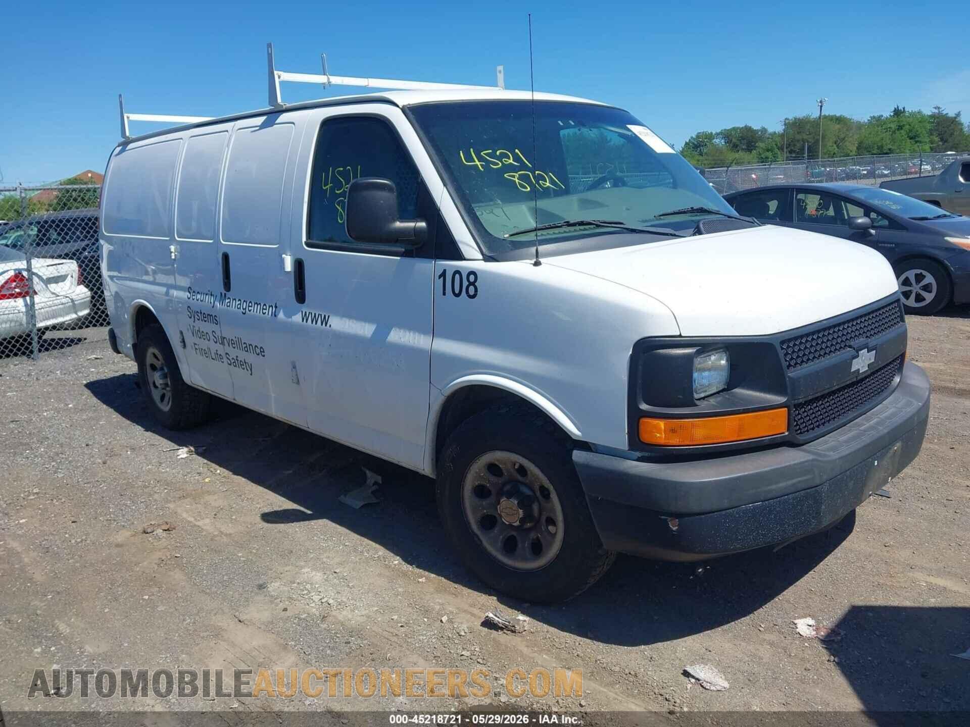 1GCSGAFX3D1135875 CHEVROLET EXPRESS 1500 2013