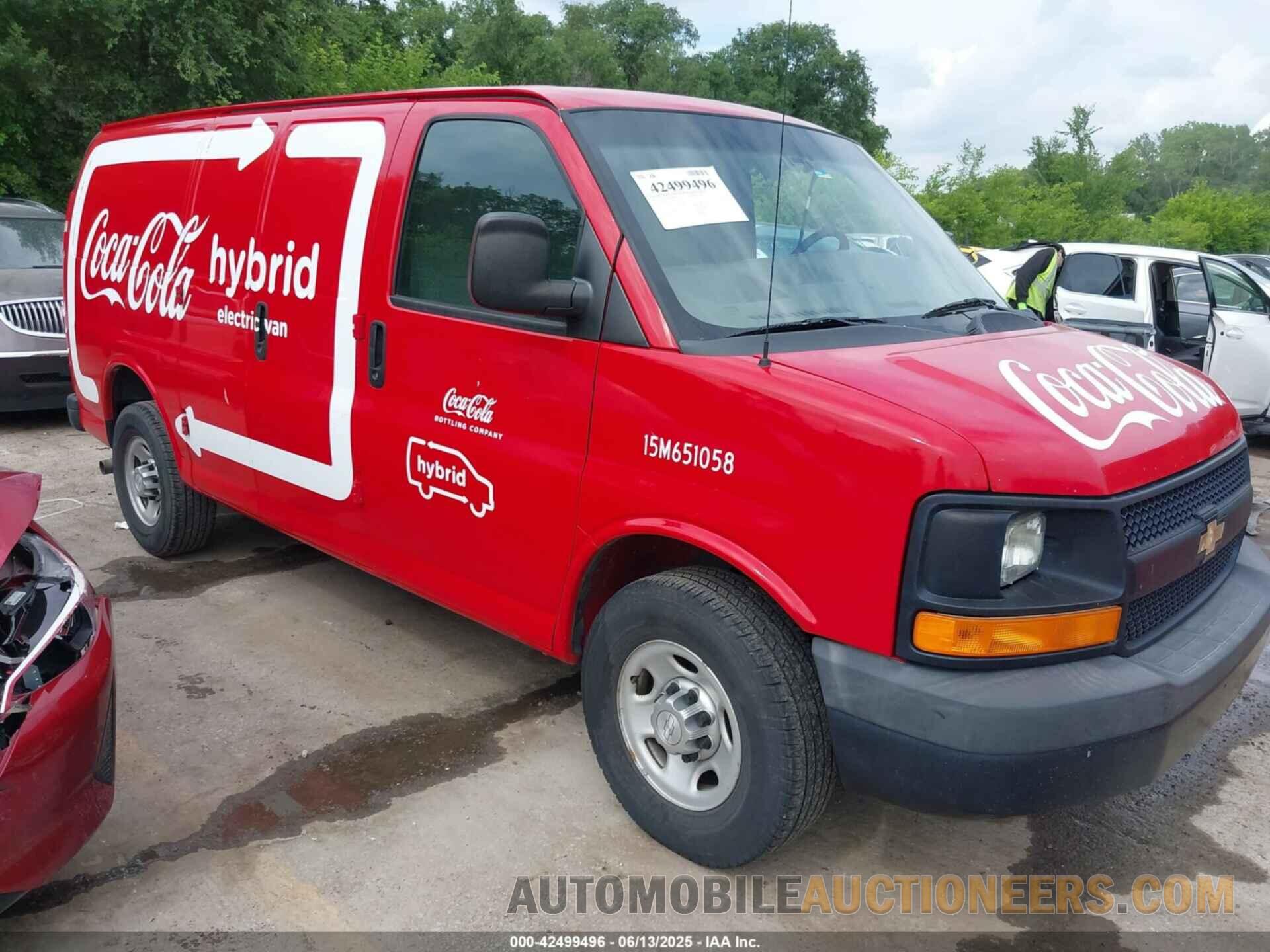1GCZGTCF2F1204757 CHEVROLET EXPRESS 3500 2015