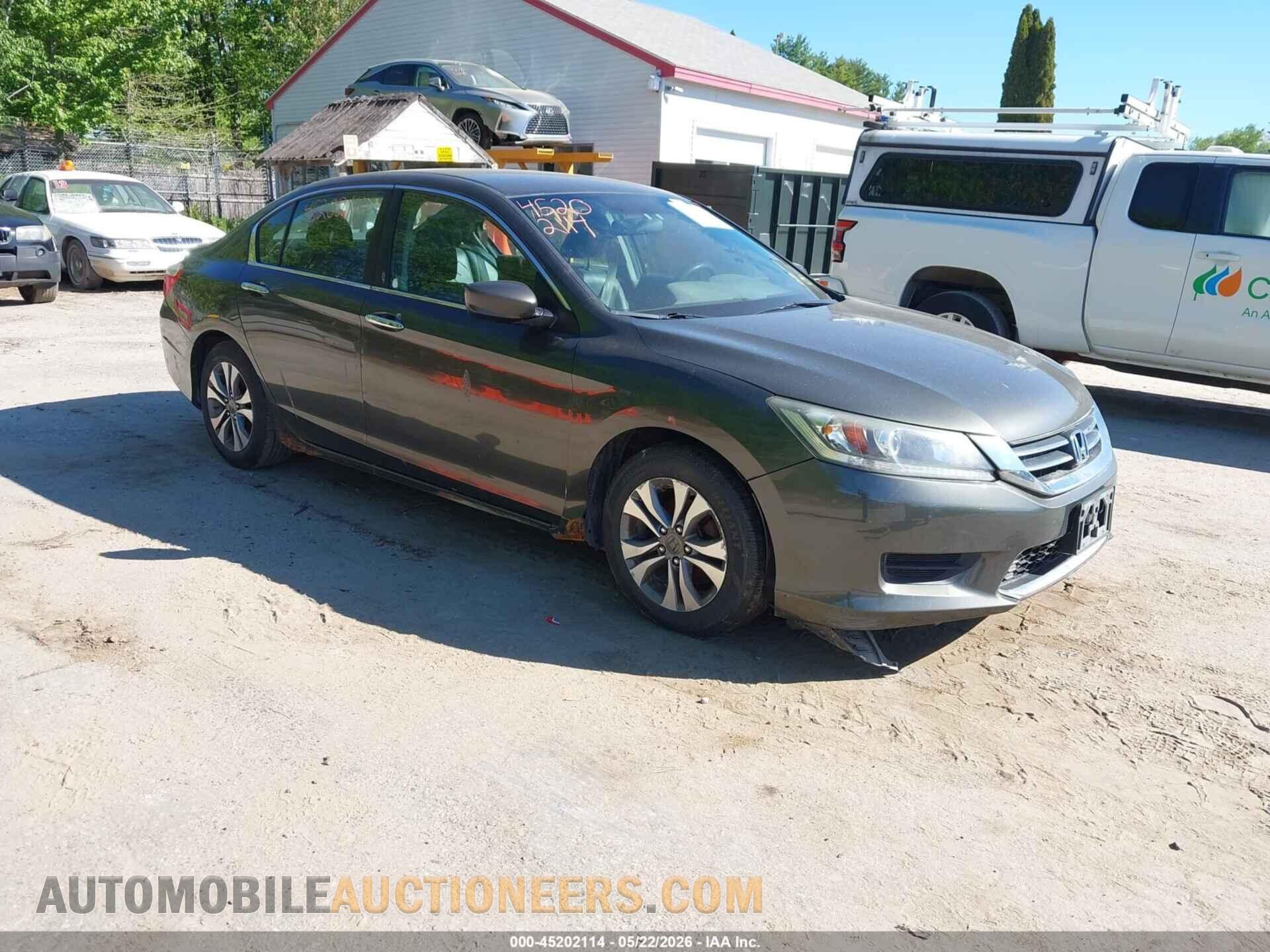 1HGCR2F30EA166327 HONDA ACCORD 2014