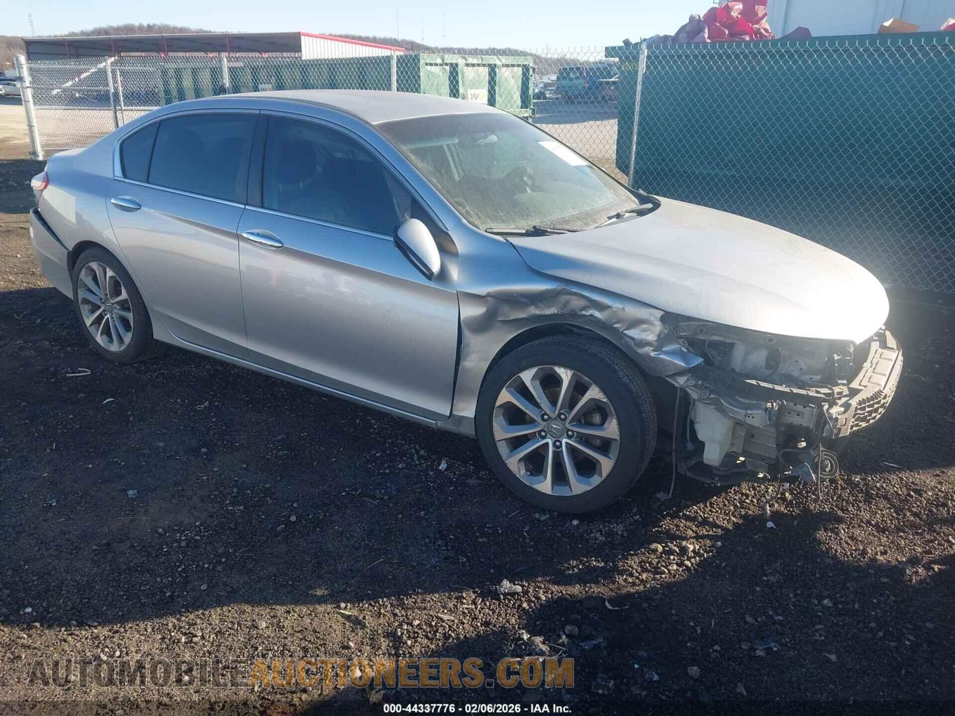 1HGCR2F53DA070708 HONDA ACCORD 2013