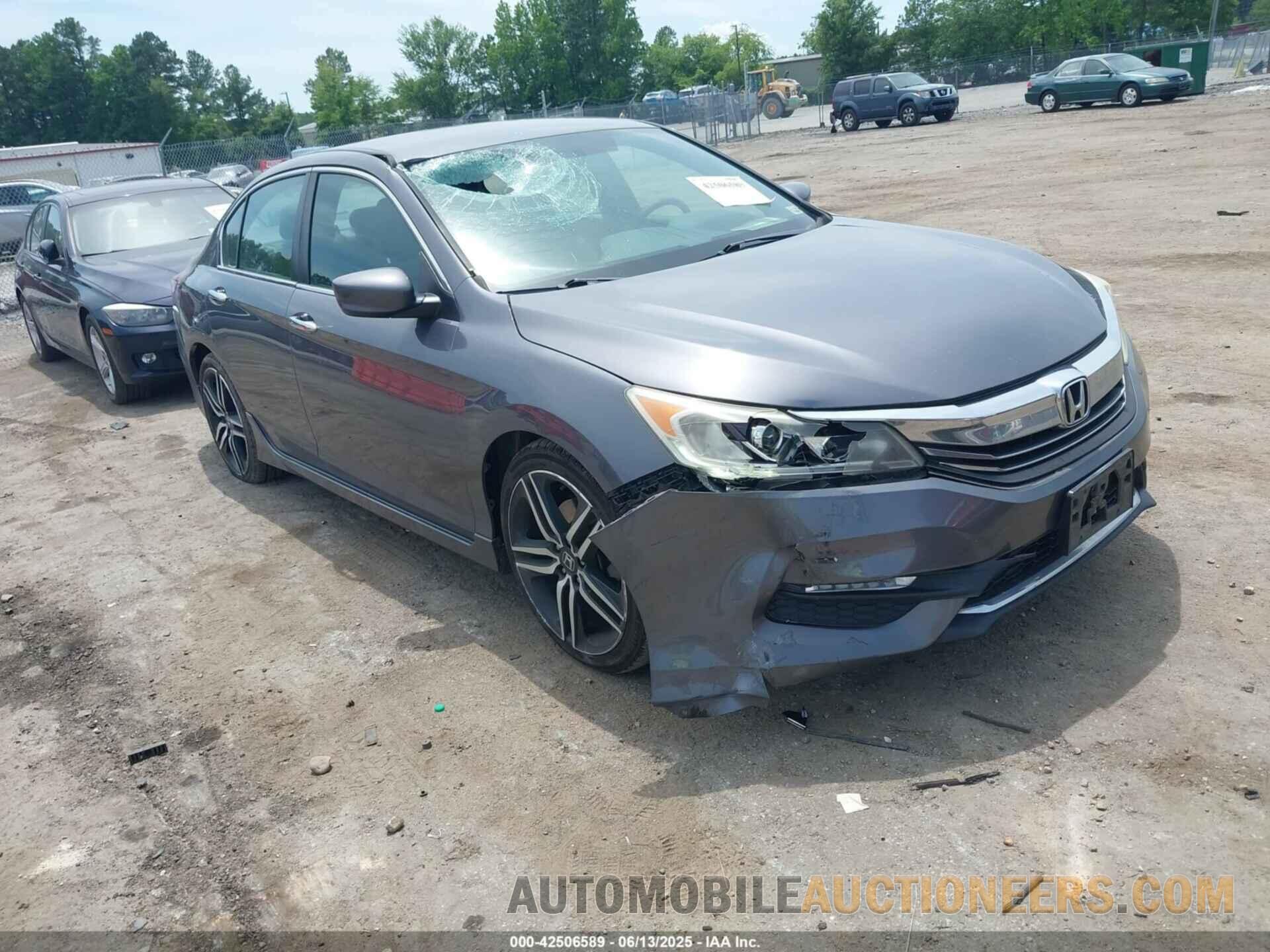 1HGCR2F58GA076752 HONDA ACCORD 2016