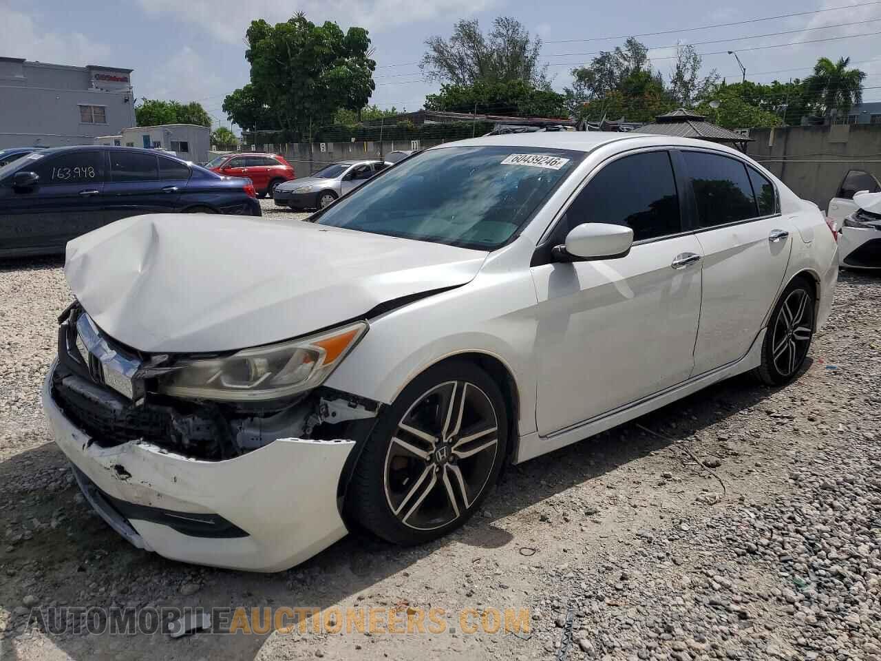 1HGCR2F59GA166301 HONDA ACCORD 2016