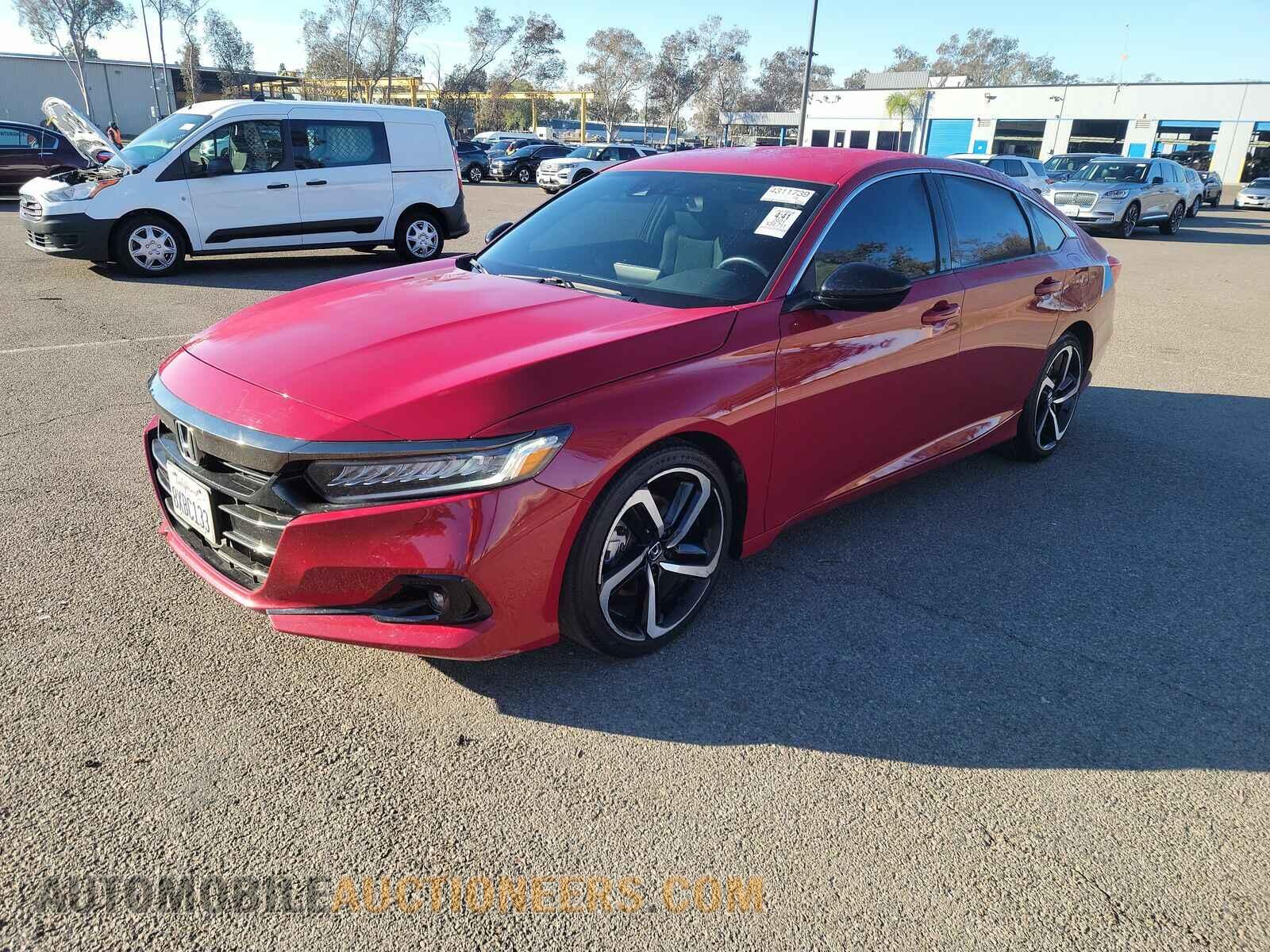 1HGCV1F32MA077914 Honda Accord Sedan 2021