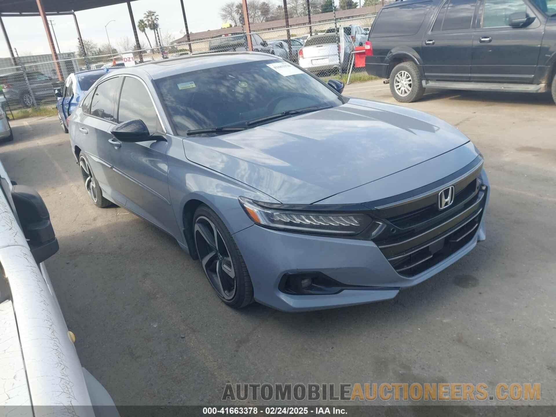 1HGCV2F32MA001003 HONDA ACCORD 2021