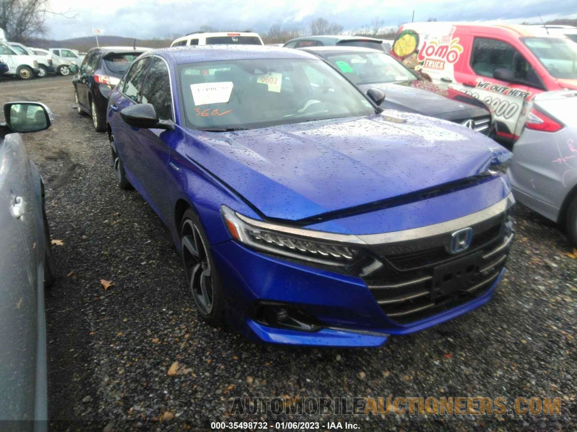 1HGCV3F22NA038468 HONDA ACCORD HYBRID 2022