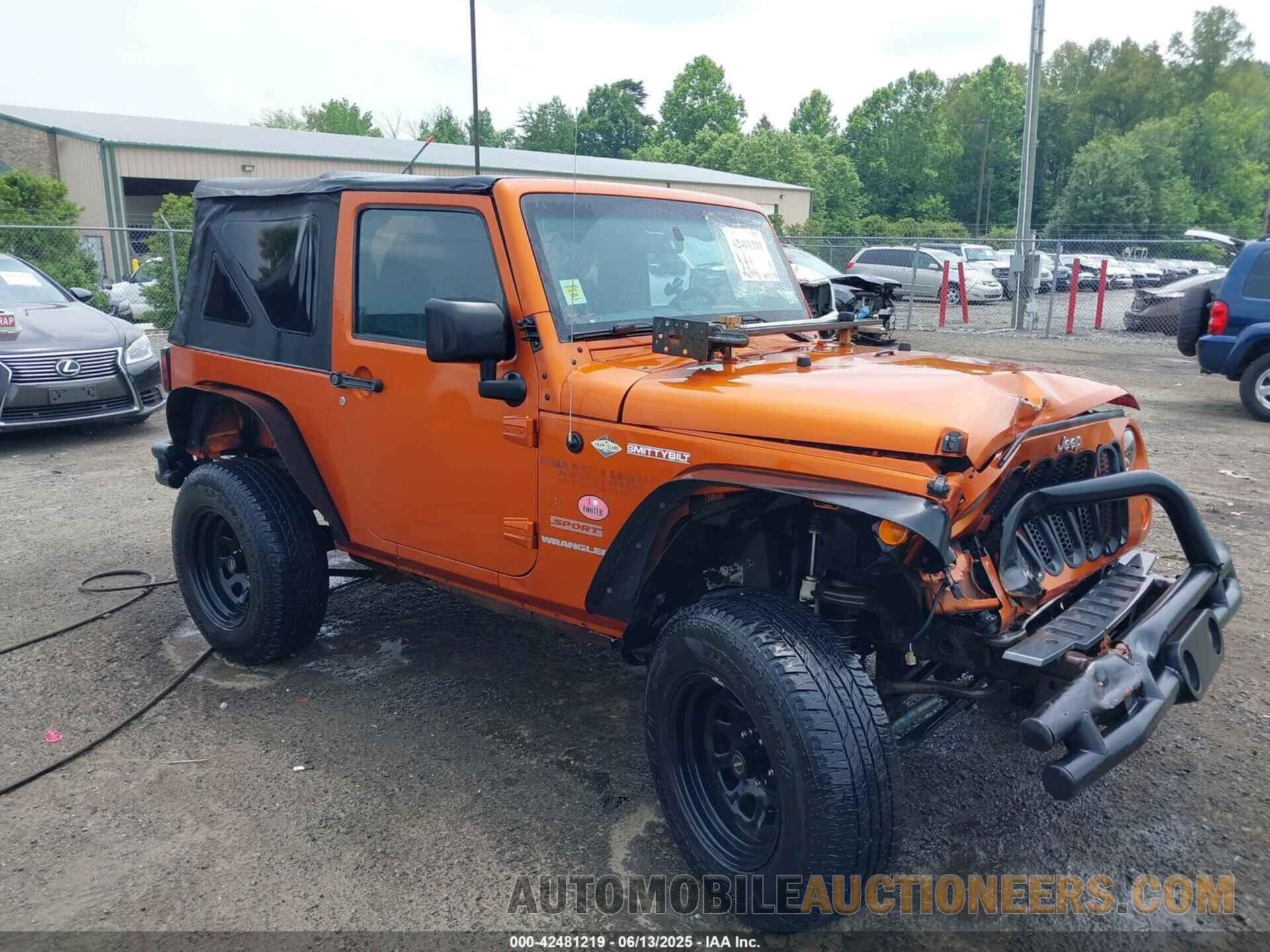 1J4AA2D12BL559626 JEEP WRANGLER 2011