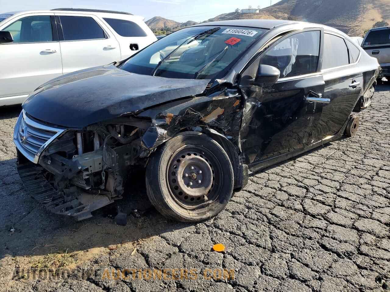 1N4AB7AP7DN910293 NISSAN SENTRA 2013