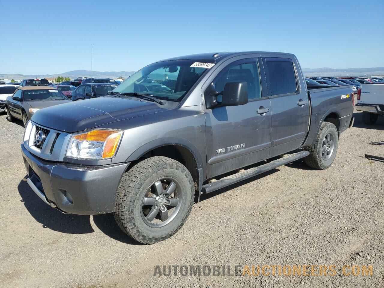1N6AA0EC8EN503027 NISSAN TITAN 2014