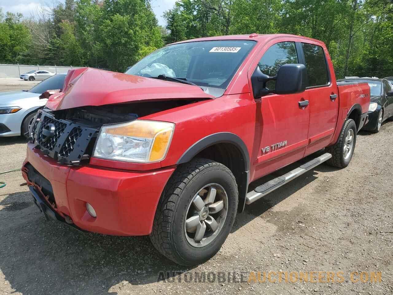 1N6AA0EC9CN305165 NISSAN TITAN 2012